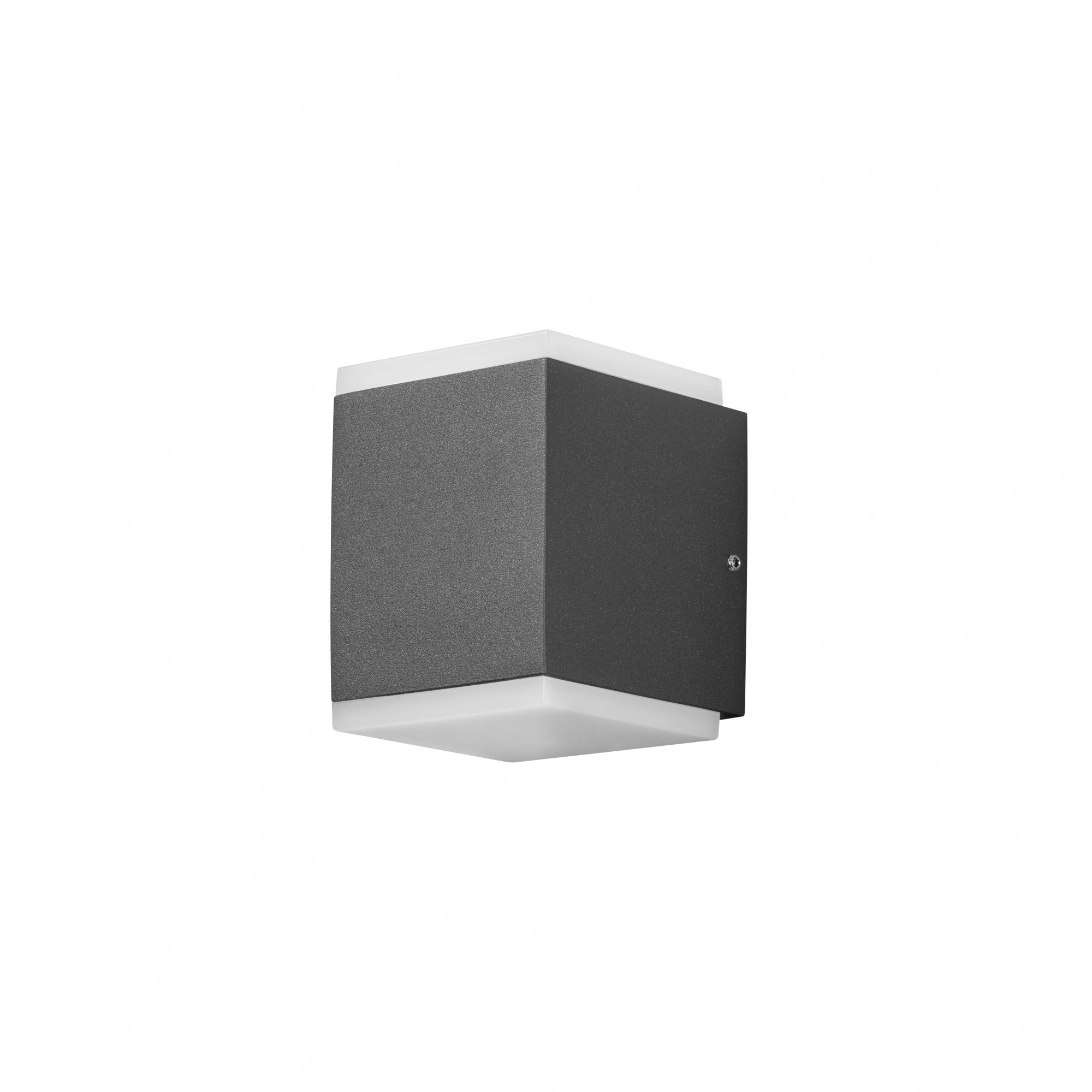 Konstsmide Monza Wide LED Up/Down Wall Light - Anthracite