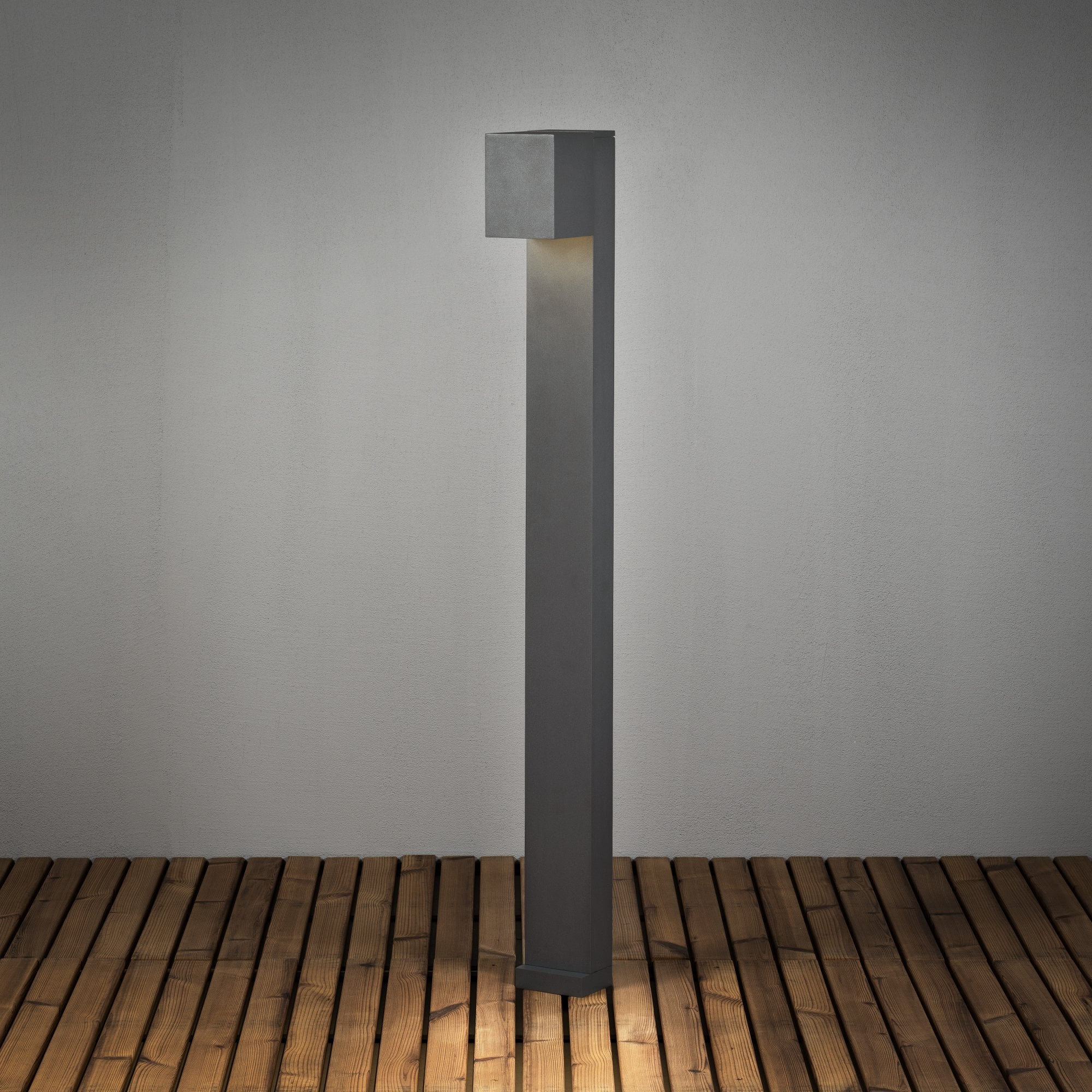 Konstsmide Cremona LED Short Post Light - Anthracite