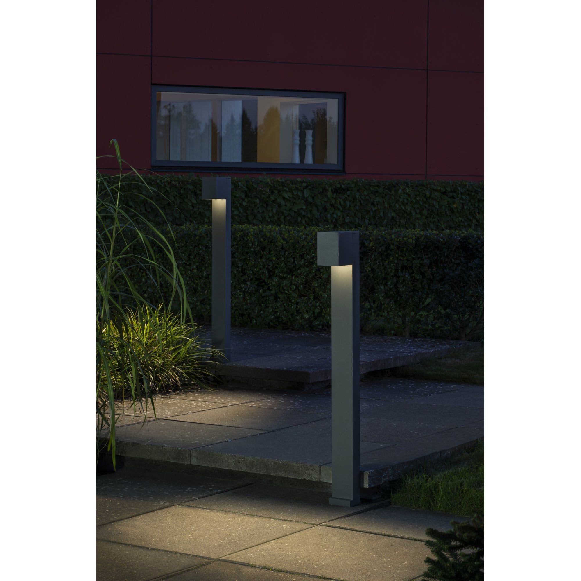 Konstsmide Cremona LED Short Post Light - Anthracite