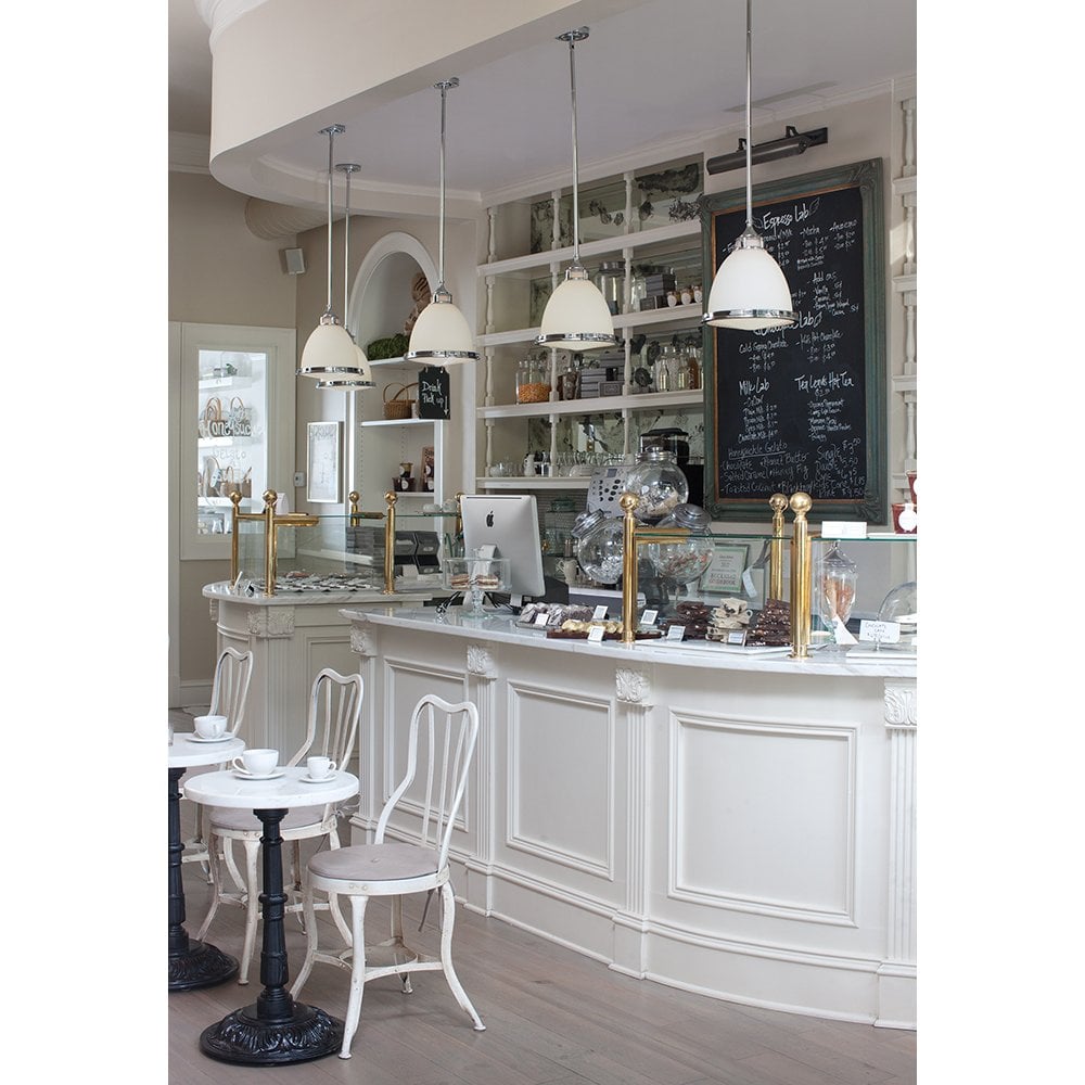 Hinkley Amelia Single Light Medium Pendant - Chrome