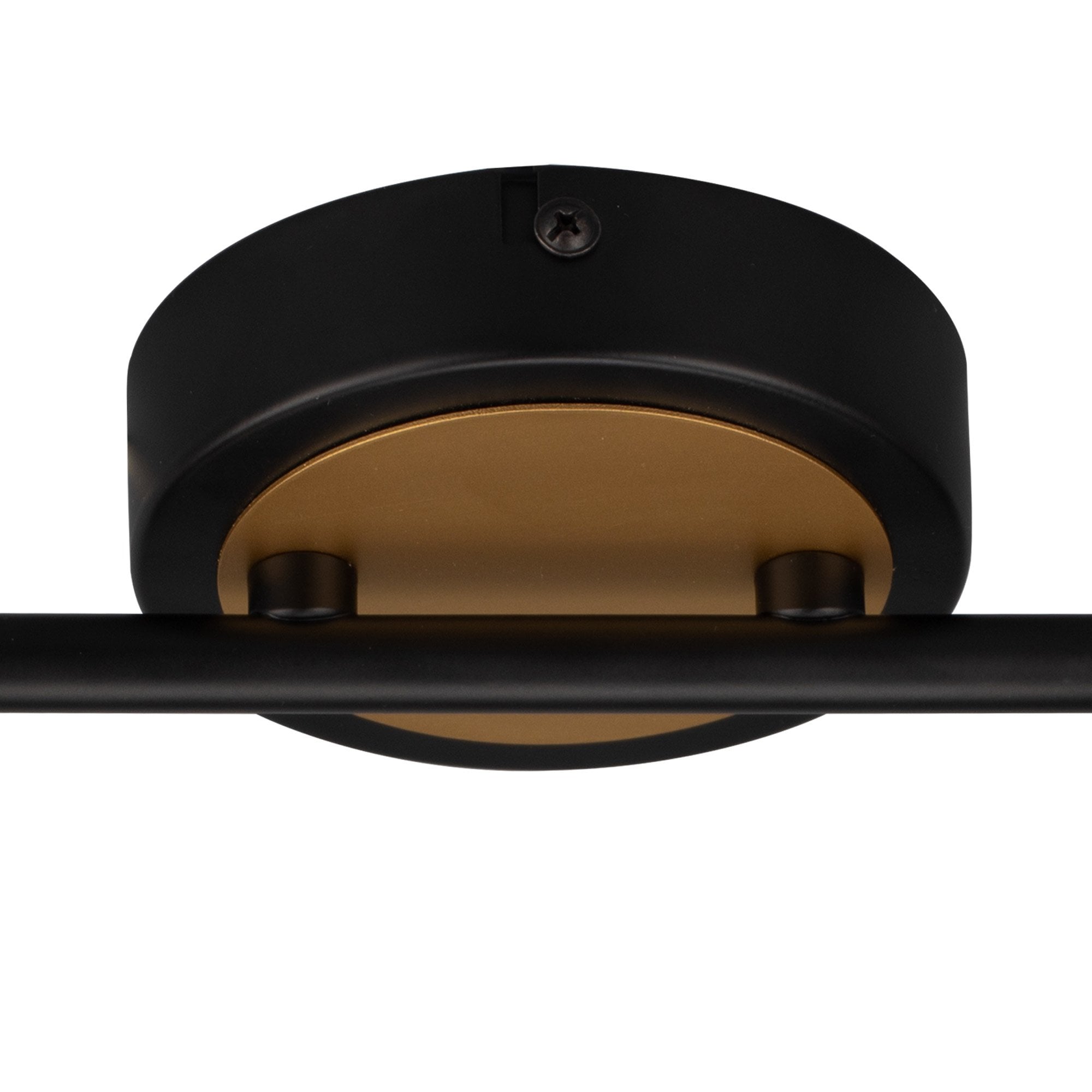 Fabula Amesbury 2 Light Linear Bar Spotlight - Black & Painted Gold