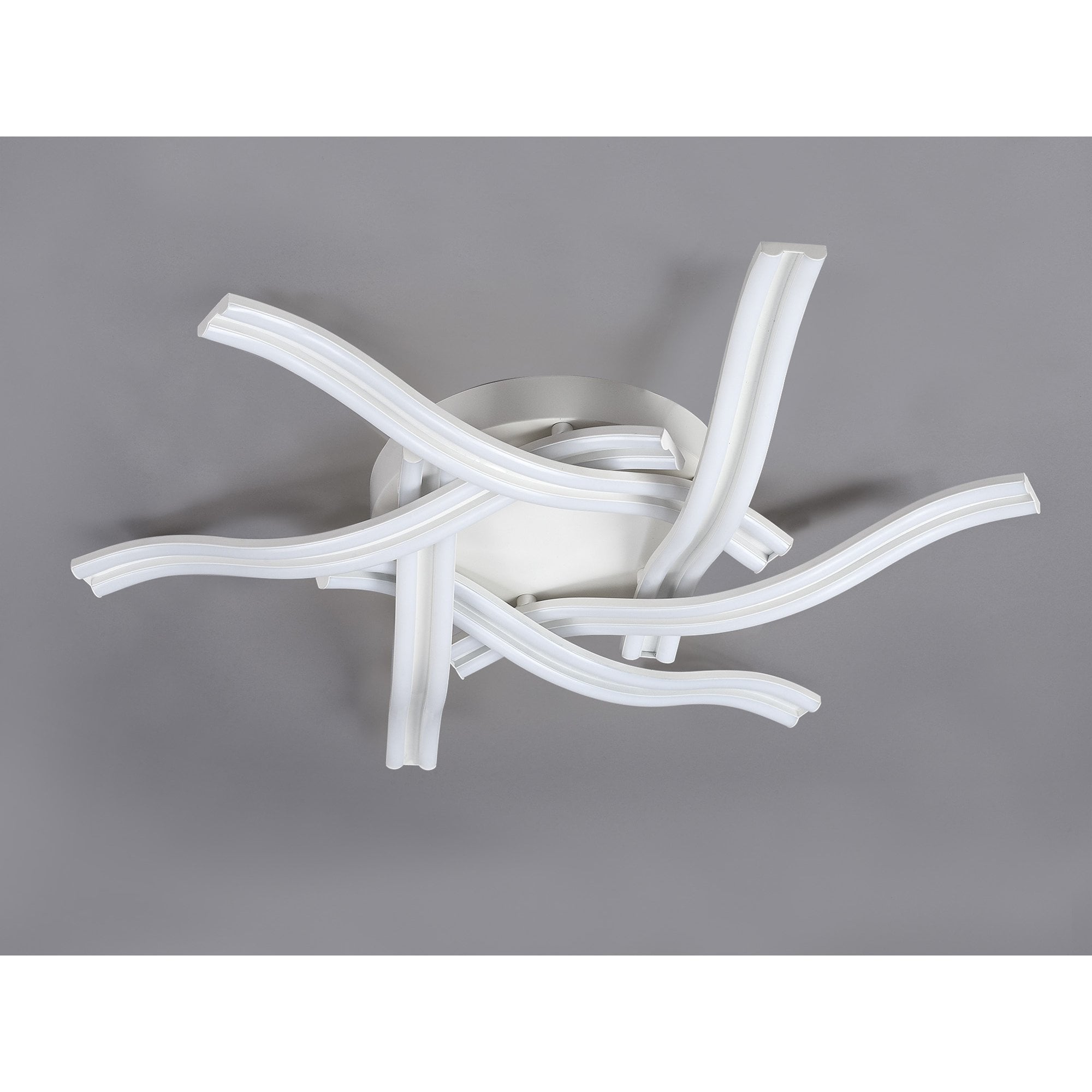 Fabula Barncroft 6 Light Dimmable LED Flush Light - White