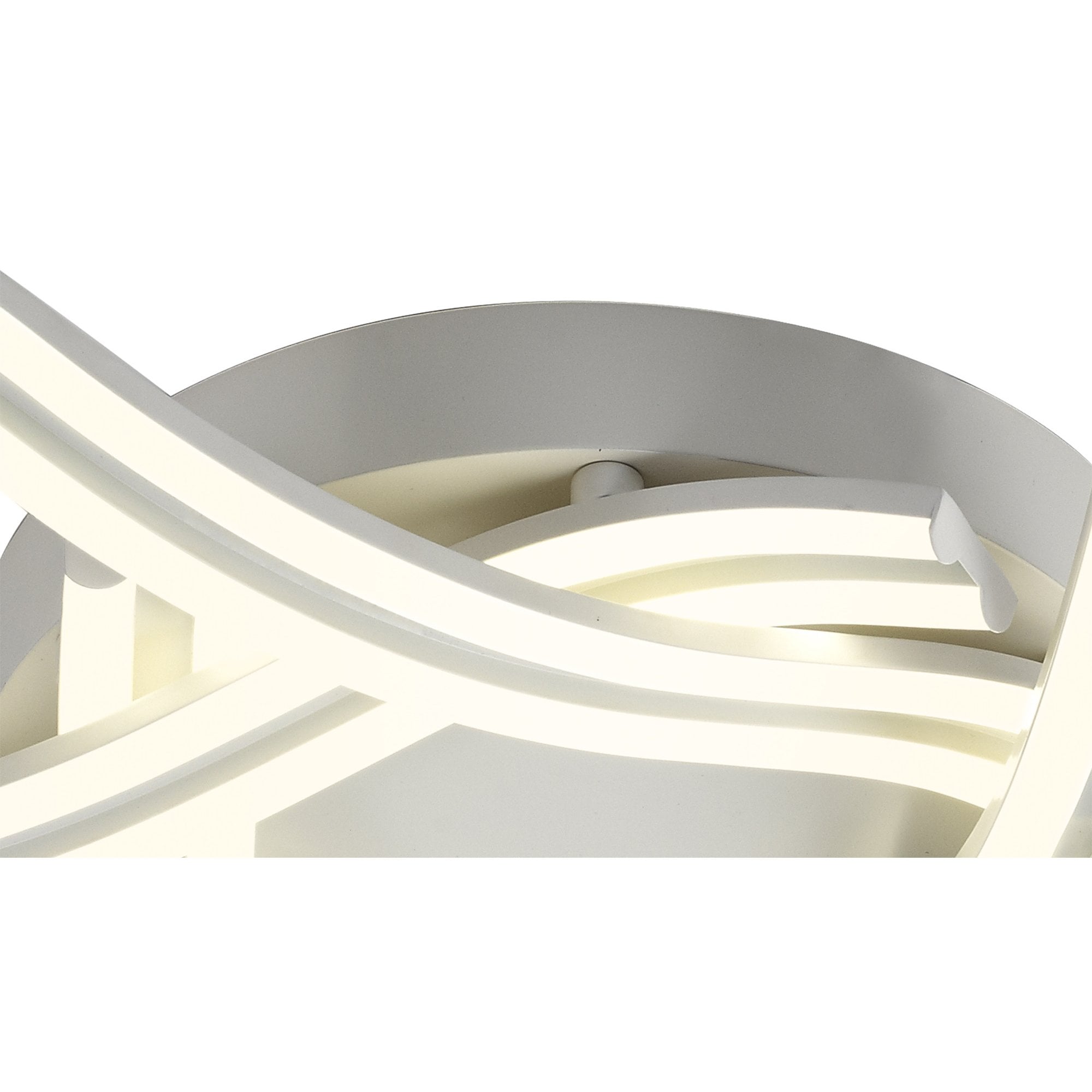 Fabula Barncroft 6 Light Dimmable LED Flush Light - White