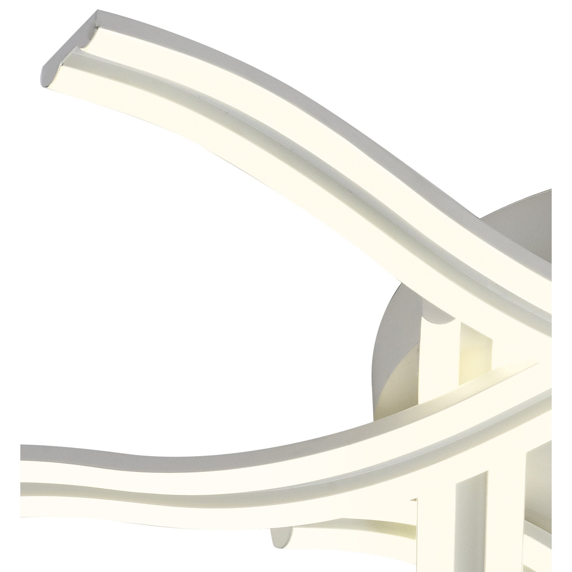 Fabula Barncroft 6 Light Dimmable LED Flush Light - White