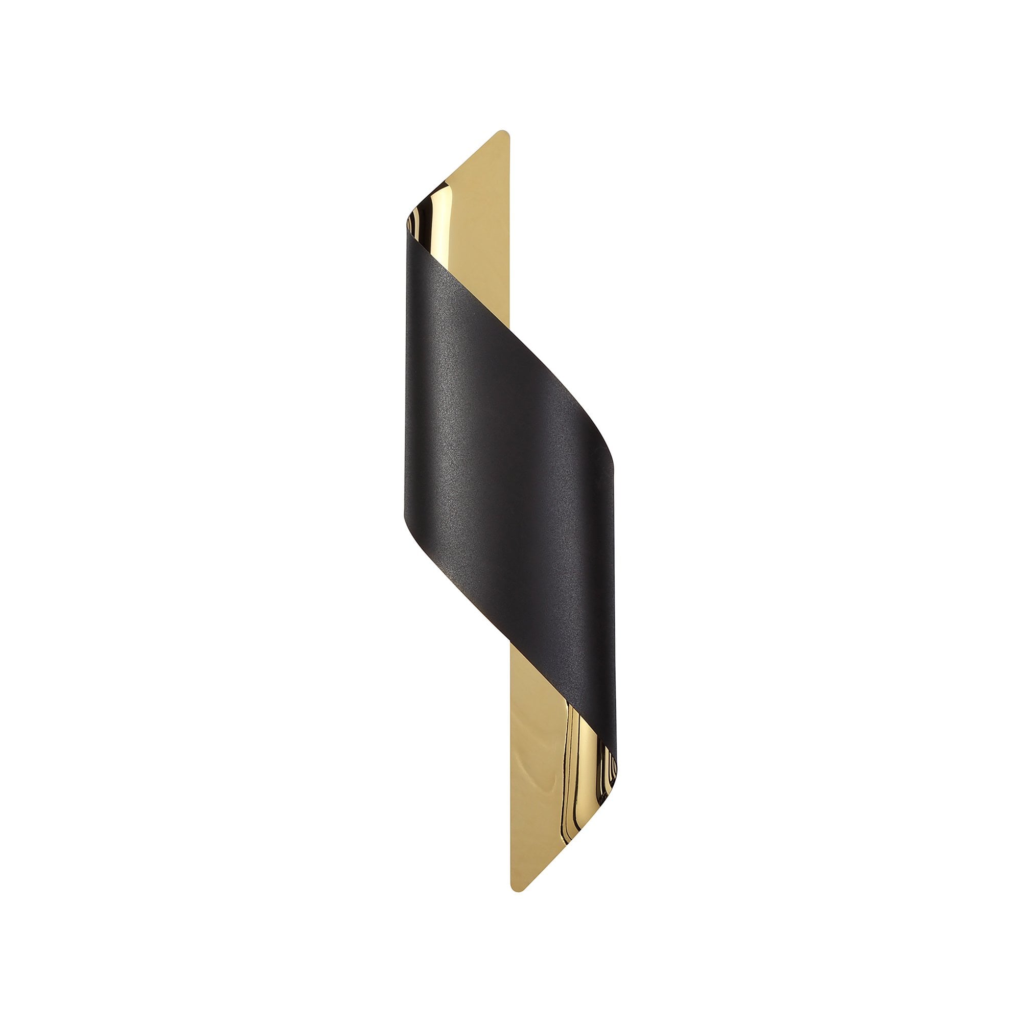 Fabula Barrington Large LED Wall Lamp - Sand Black & Gold
