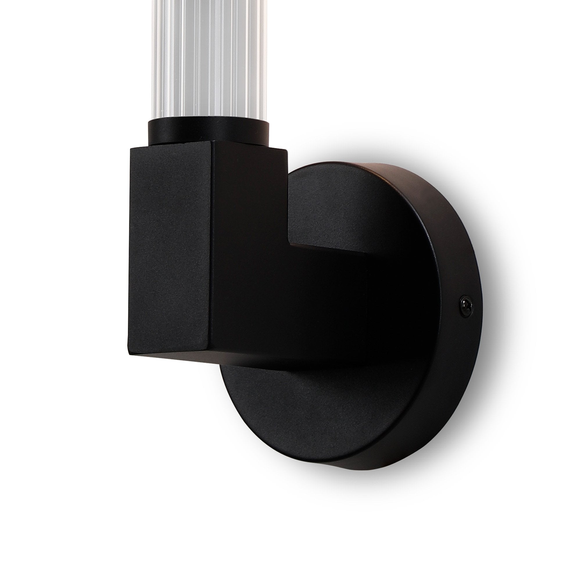 Fabula Beech Tree Single Wall Light - Satin Black - IP44