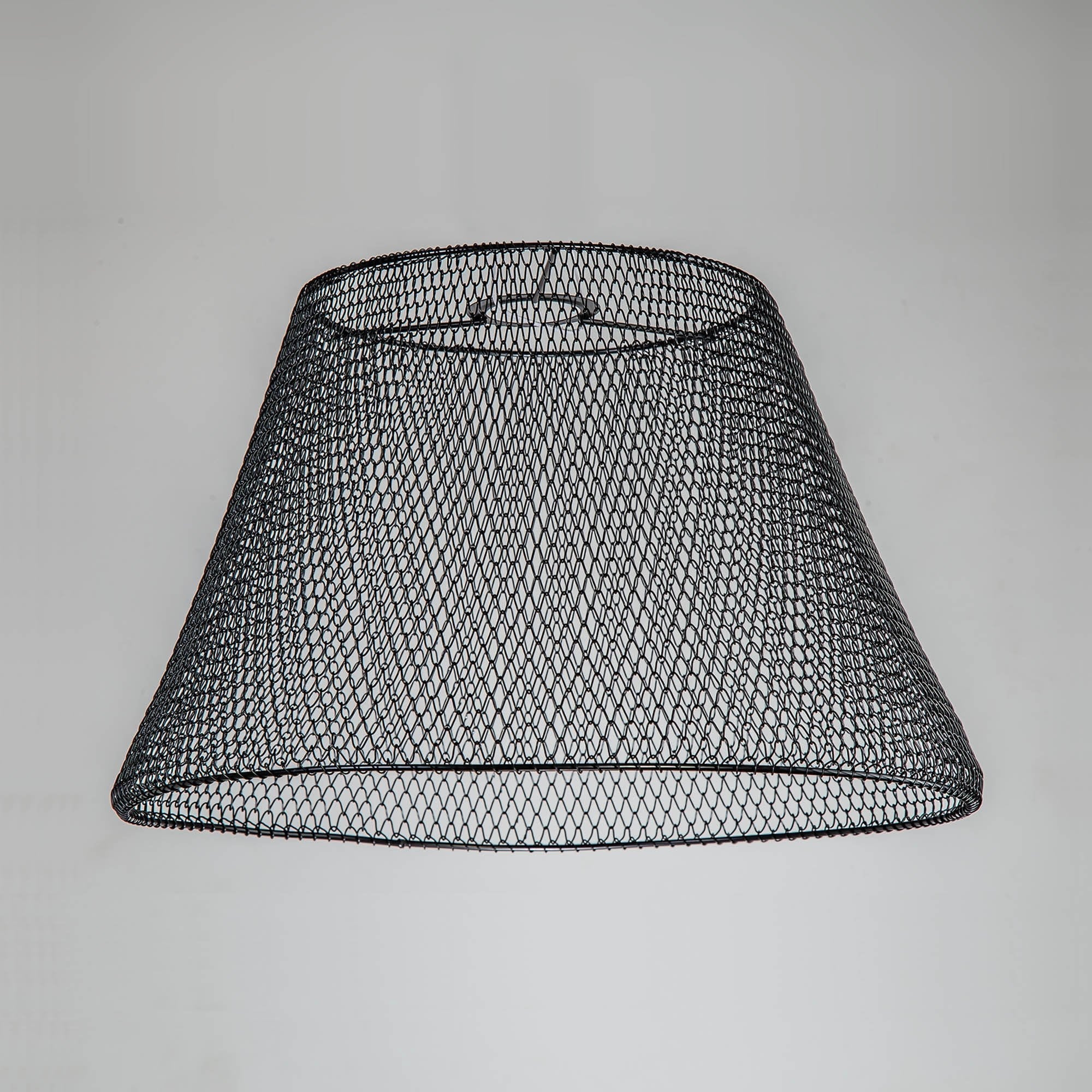 Fabula Belle Vue 40cm Adjustable & Flexible Shade - Matt Black - Shade Only