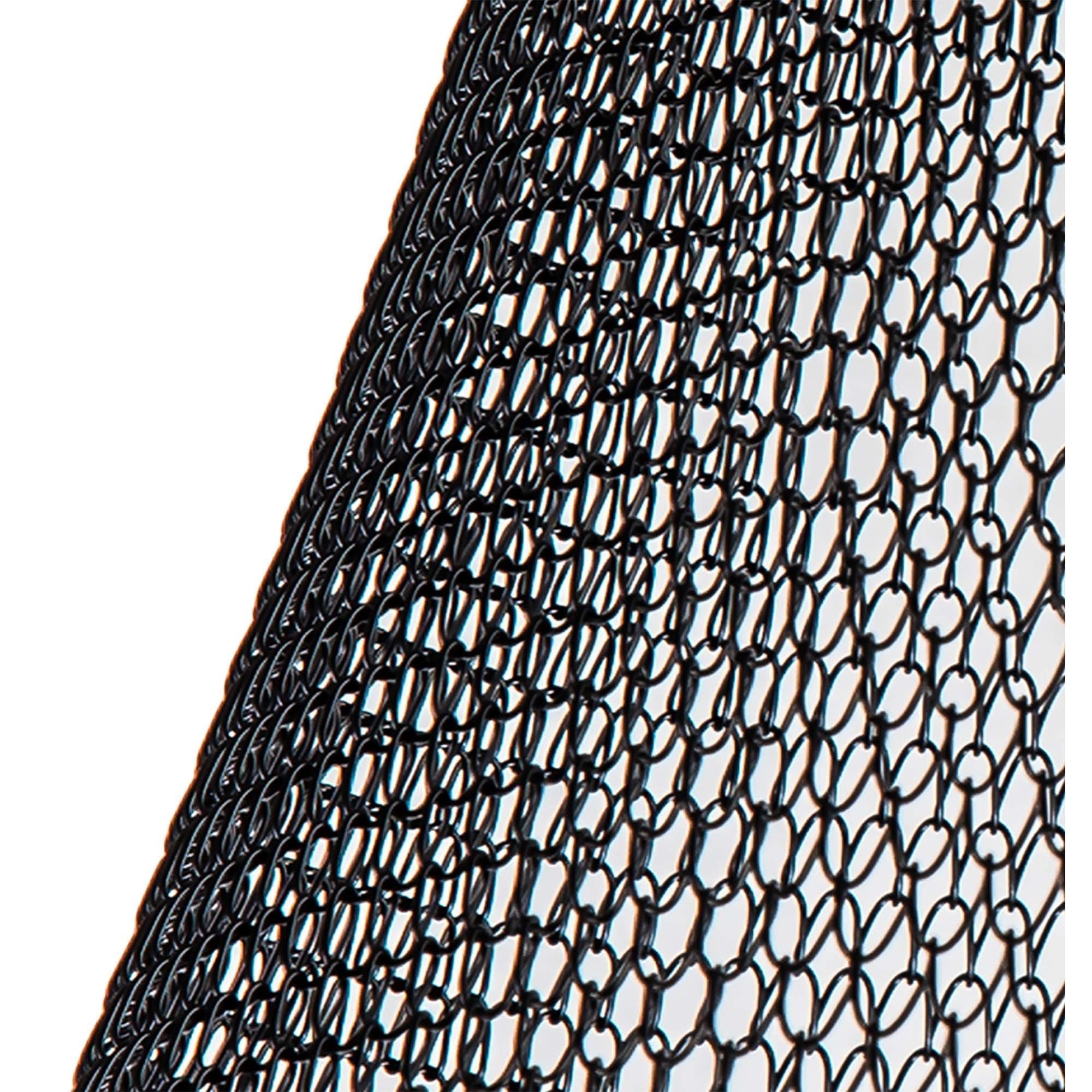 Fabula Belle Vue 40cm Adjustable & Flexible Shade - Matt Black - Shade Only