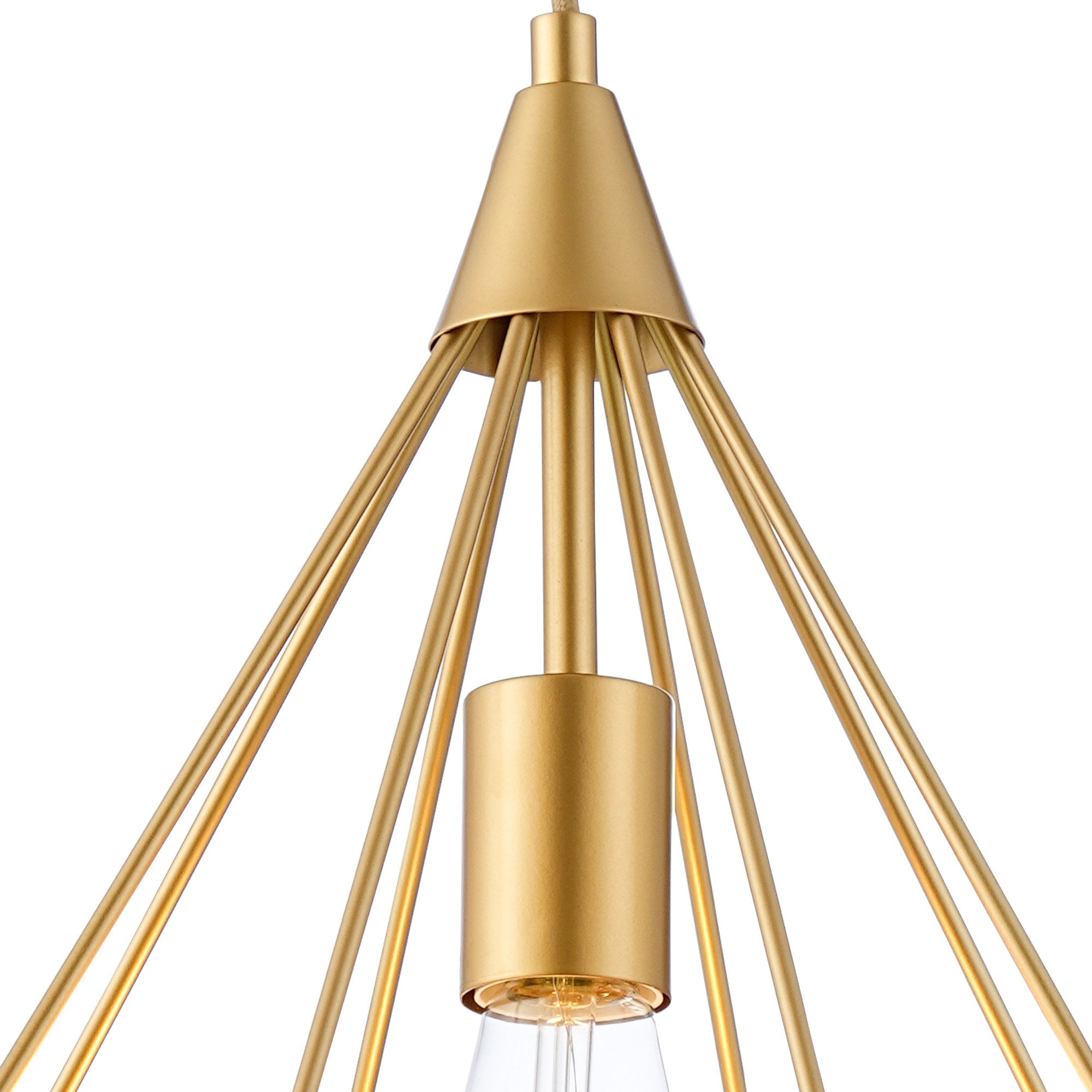 Fabula Beverley Large Diamond Pendant - Gold