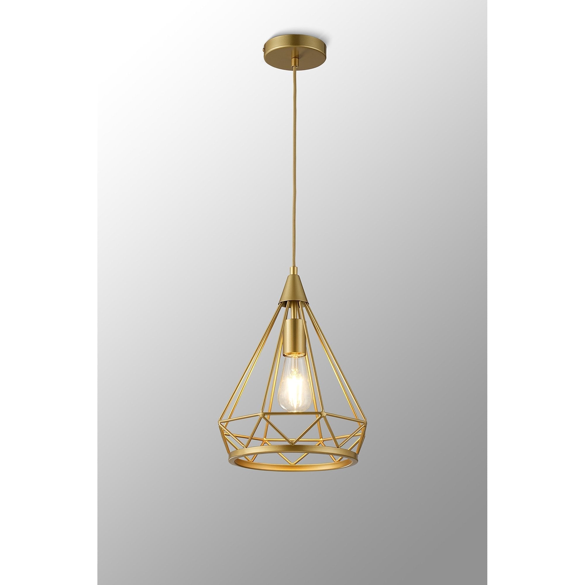 Fabula Beverley Small Diamond Pendant - Gold