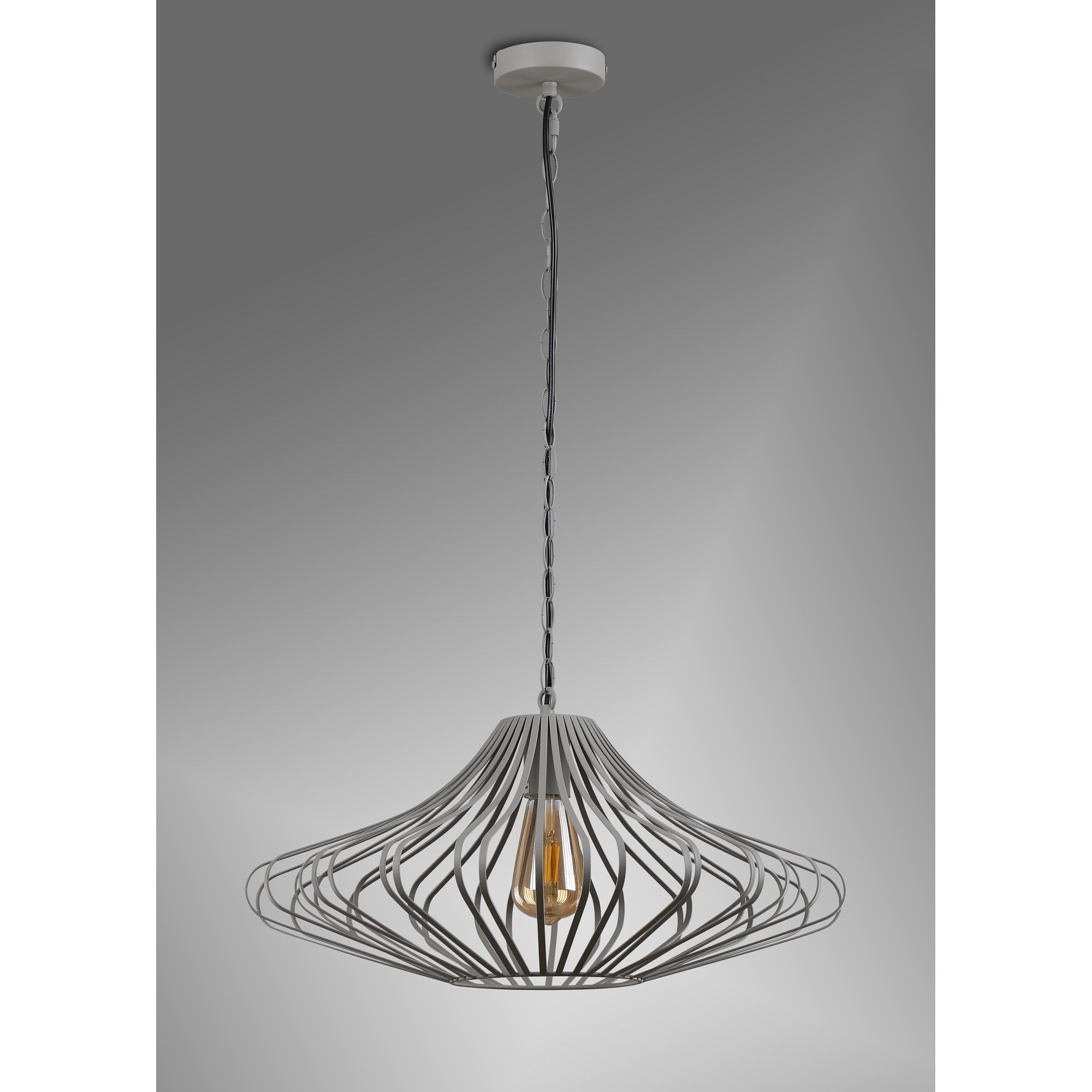 Fabula Bracken Pendant - Sand Grey