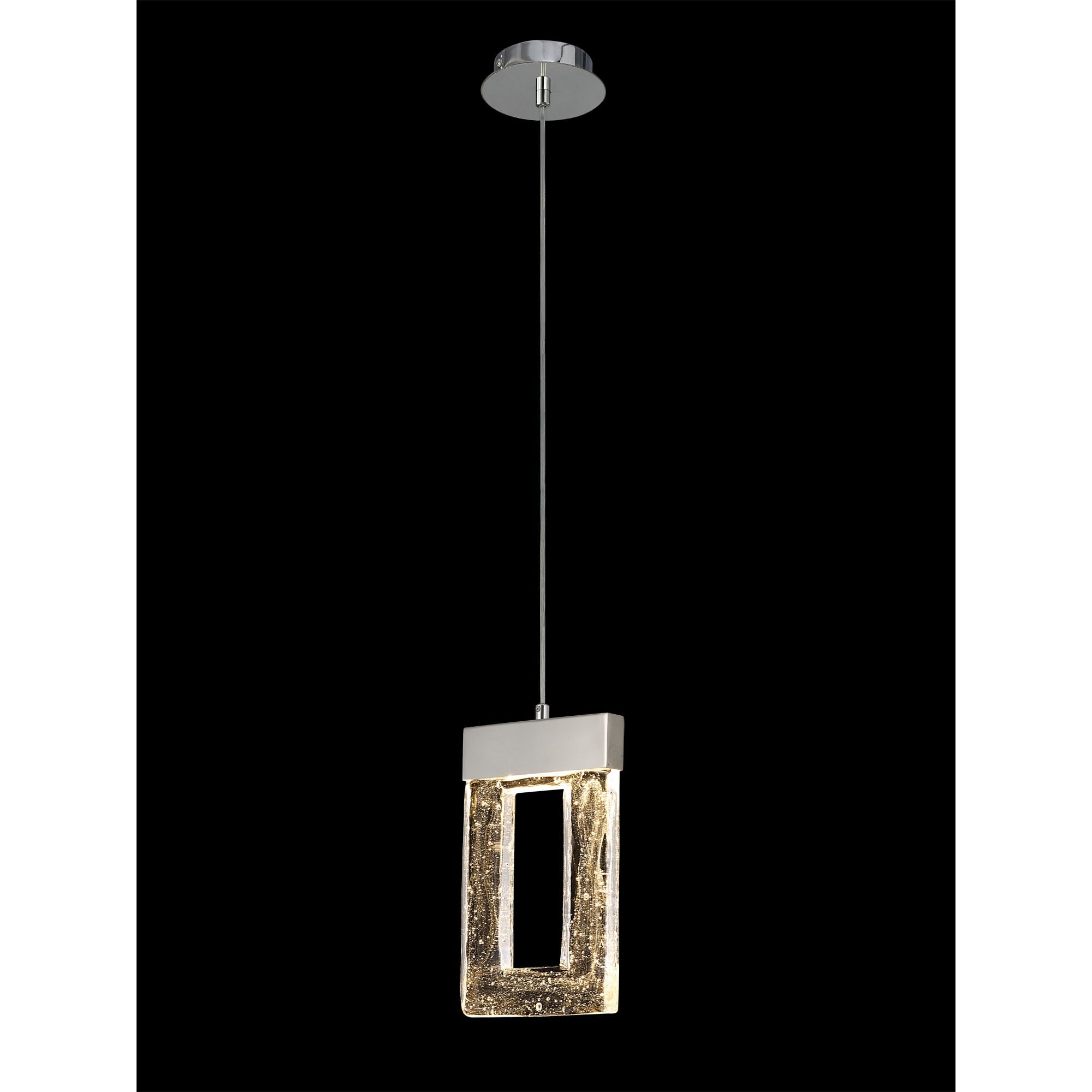 Fabula Brookfield Single LED Pendant - Polished Chrome