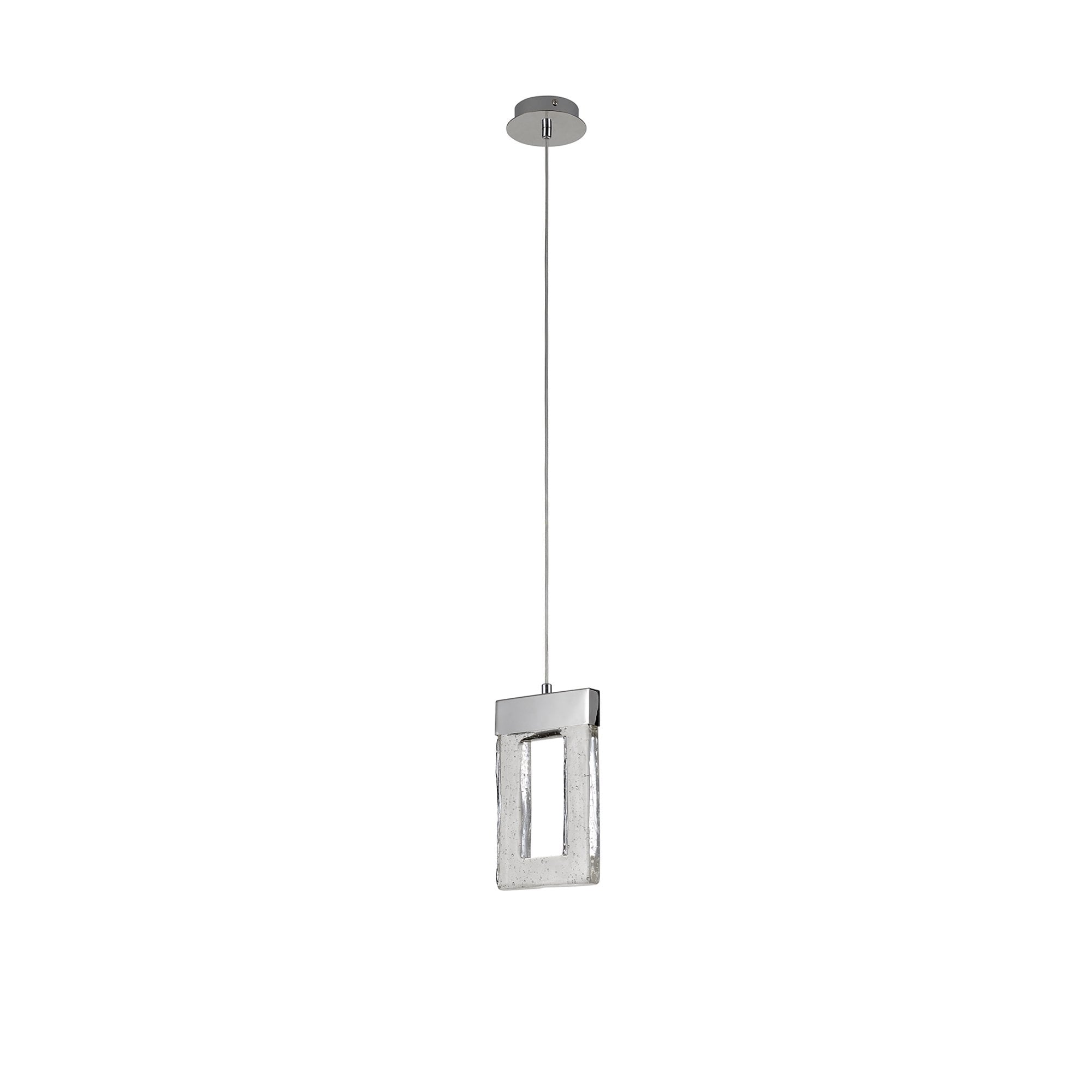 Fabula Brookfield Single LED Pendant - Polished Chrome