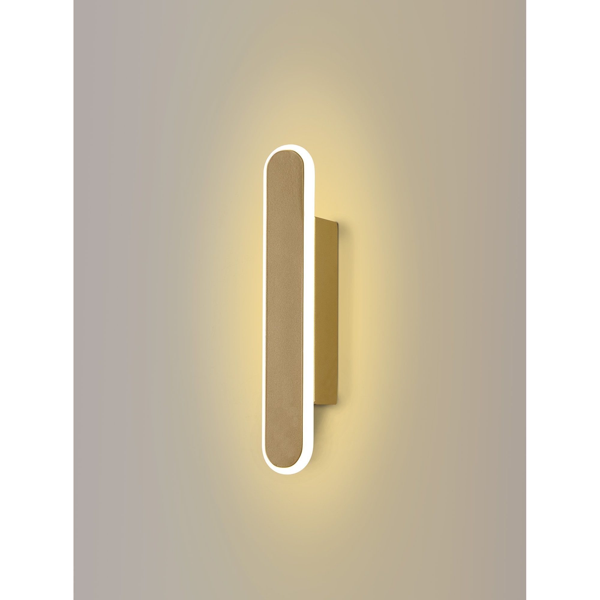 Fabula Chandler 300mm LED Wall Lamp - Sand Gold
