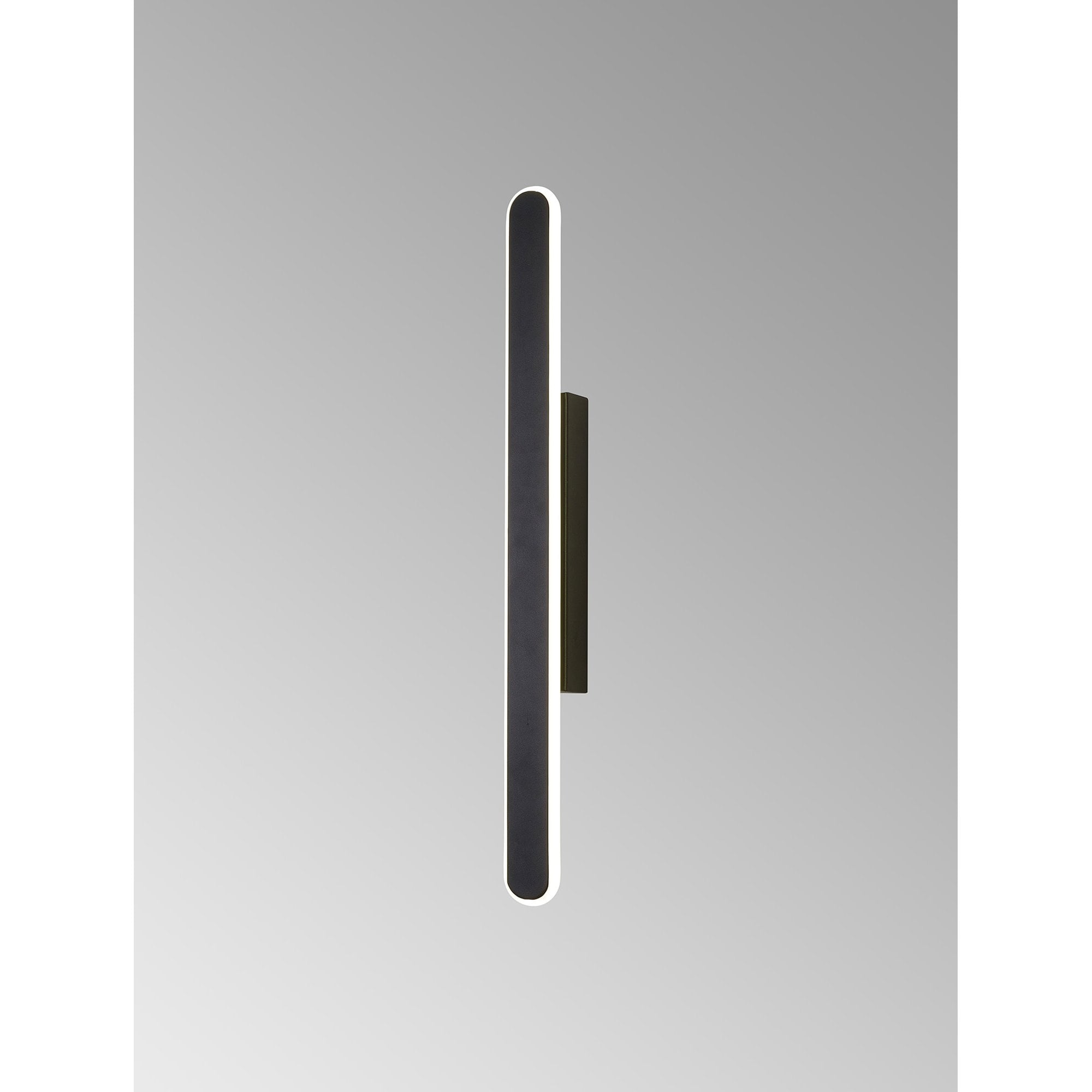 Fabula Chandler 600mm LED Wall Lamp - Satin Black