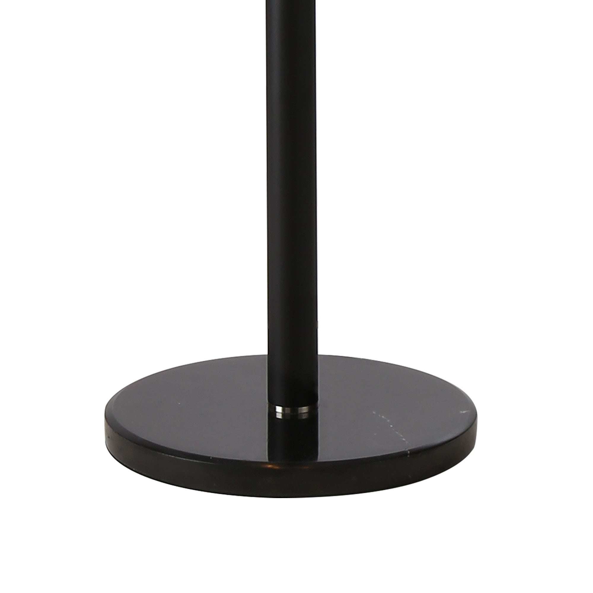 Fabula Deacon 11 Light Floor Lamp - Satin Black & Amber Plated Glass