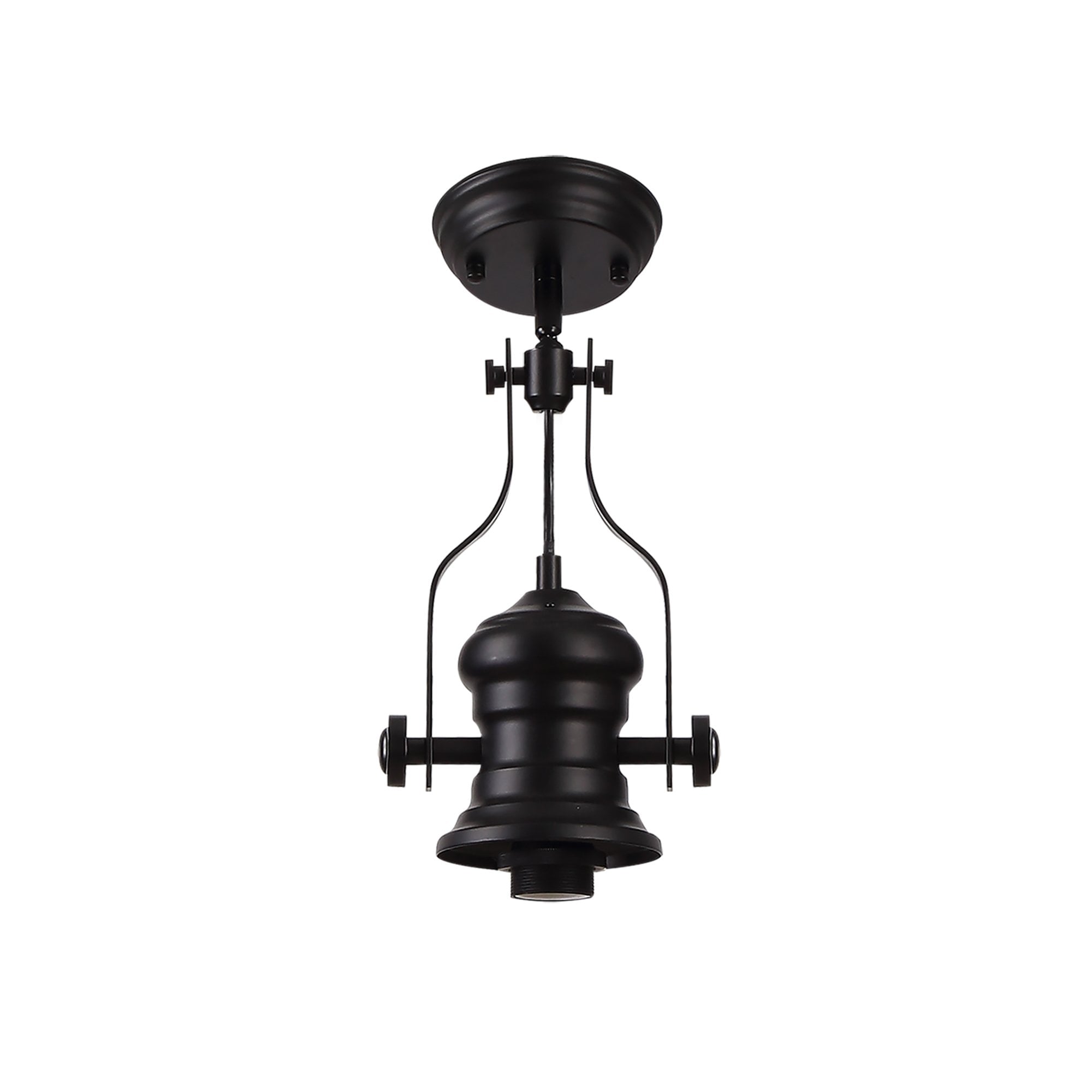 Fabula Epping Pendant Frame - Matt Black - Frame Only