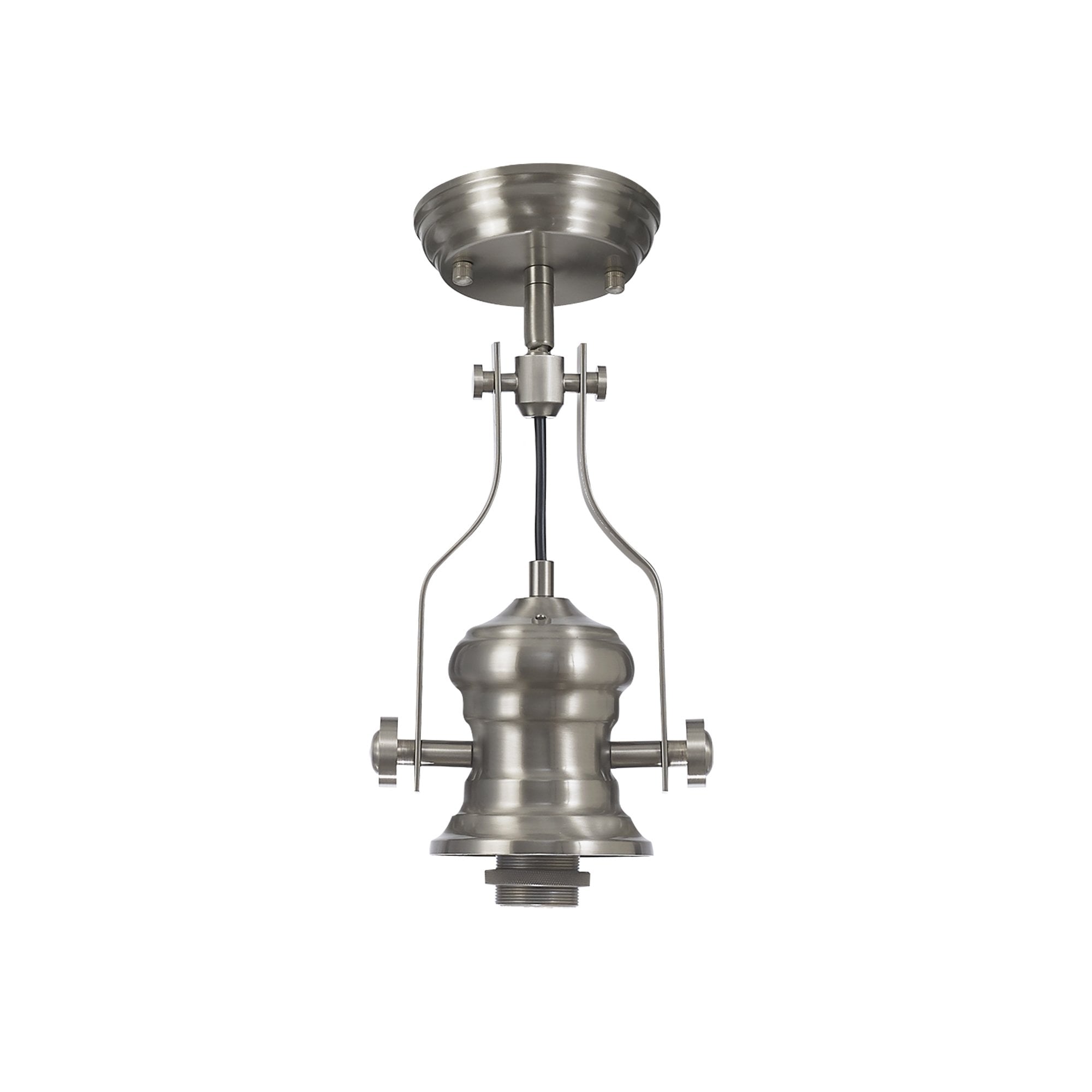 Fabula Epping Pendant Frame - Satin Nickel - Frame Only
