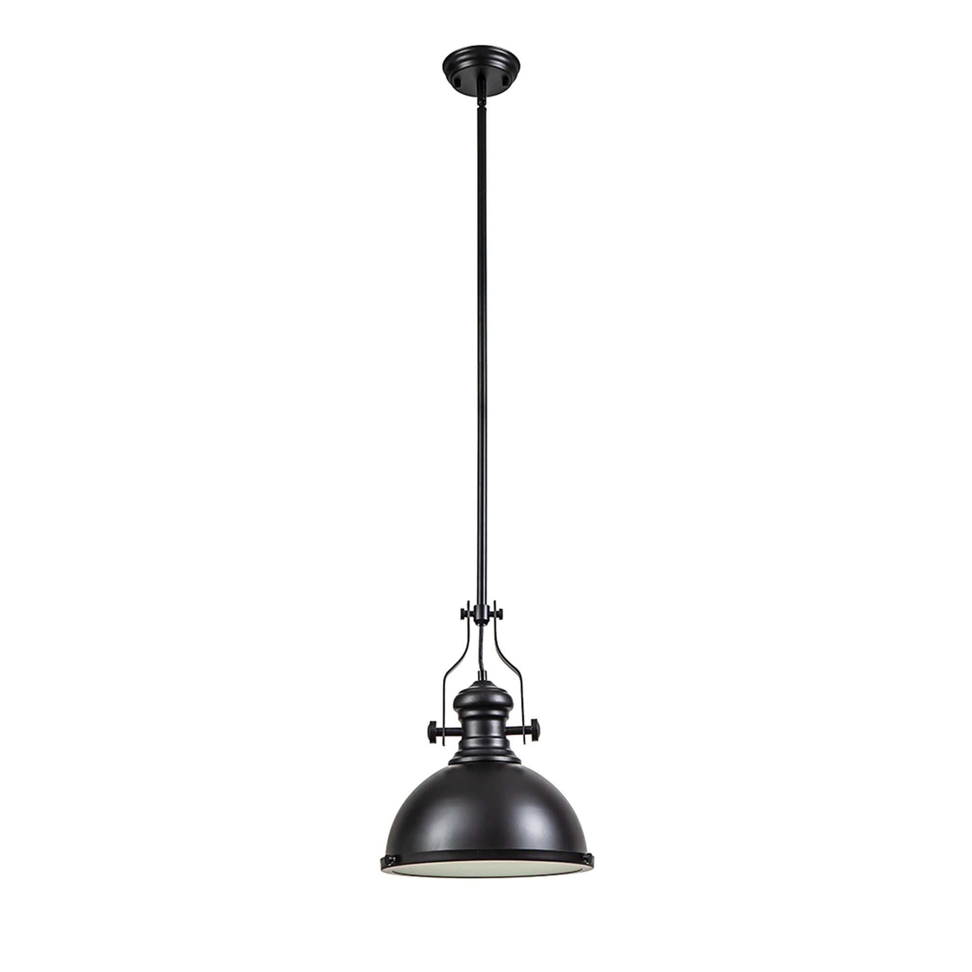 Fabula Epping Single Pendant - Matt Black