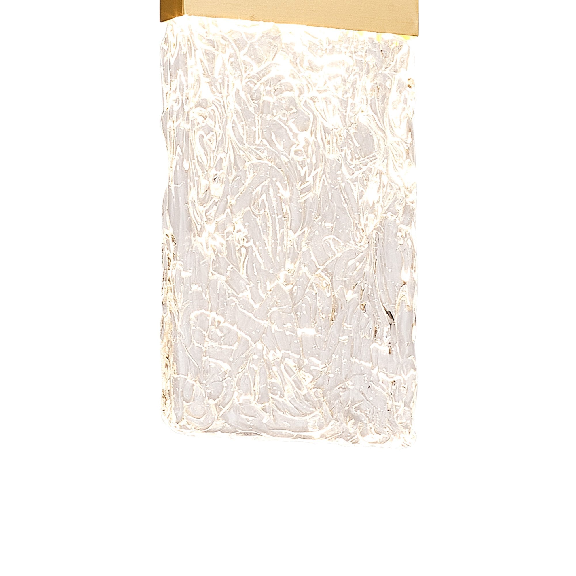 Fabula Falcon Medium Single LED Pendant - Painted Brushed Gold