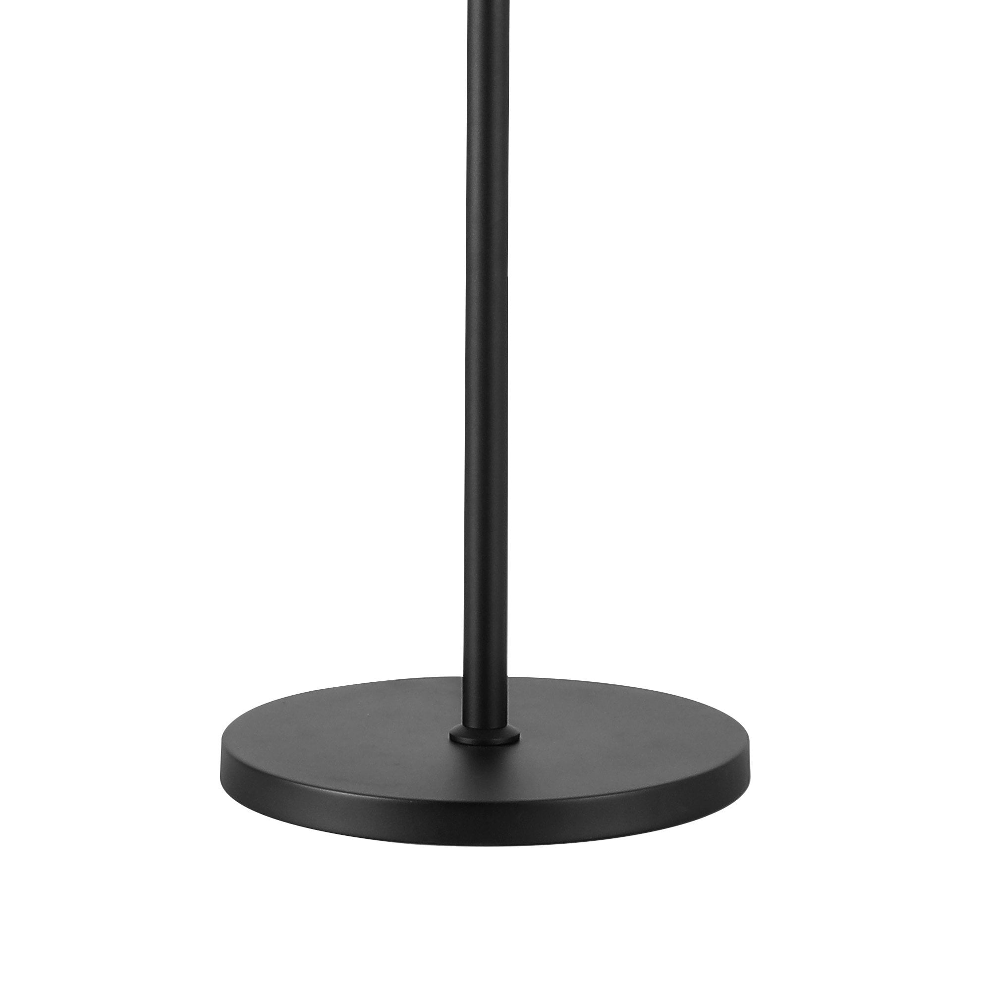Fabula Farnley 8 Light Floor Lamp - Satin Black & Smoked Glass