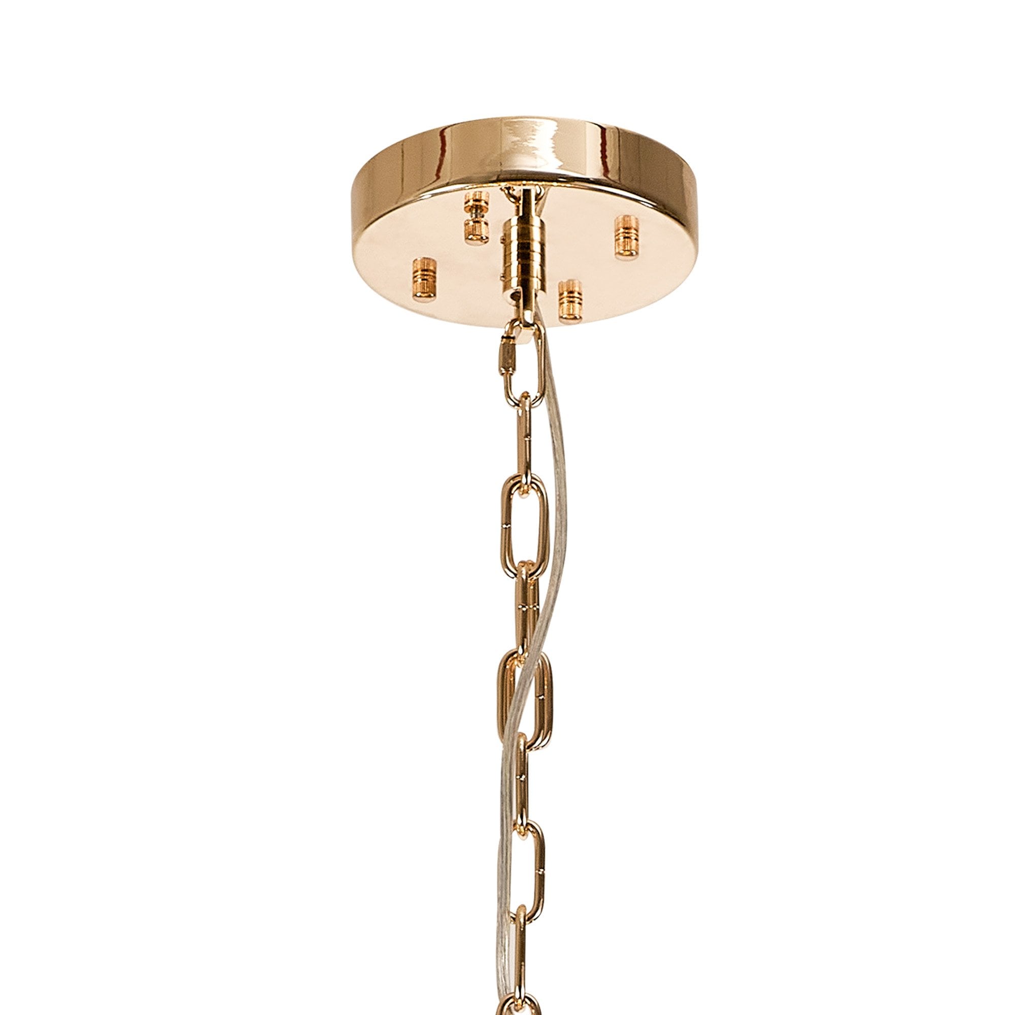Fabula Grosvenor 24 Light Spherical Pendant - French Gold & Crystal