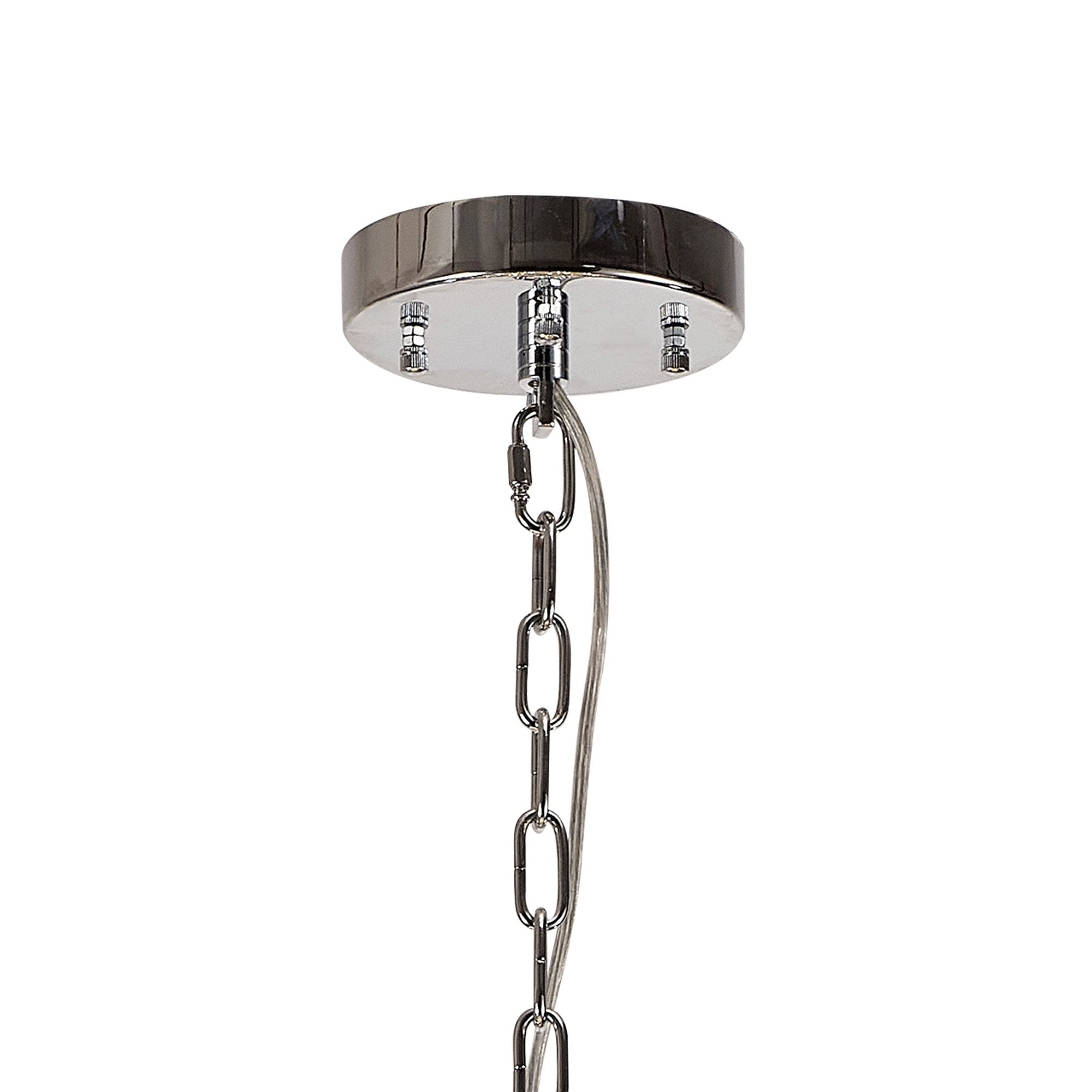 Fabula Grosvenor 24 Light Spherical Pendant - Polished Chrome & Crystal