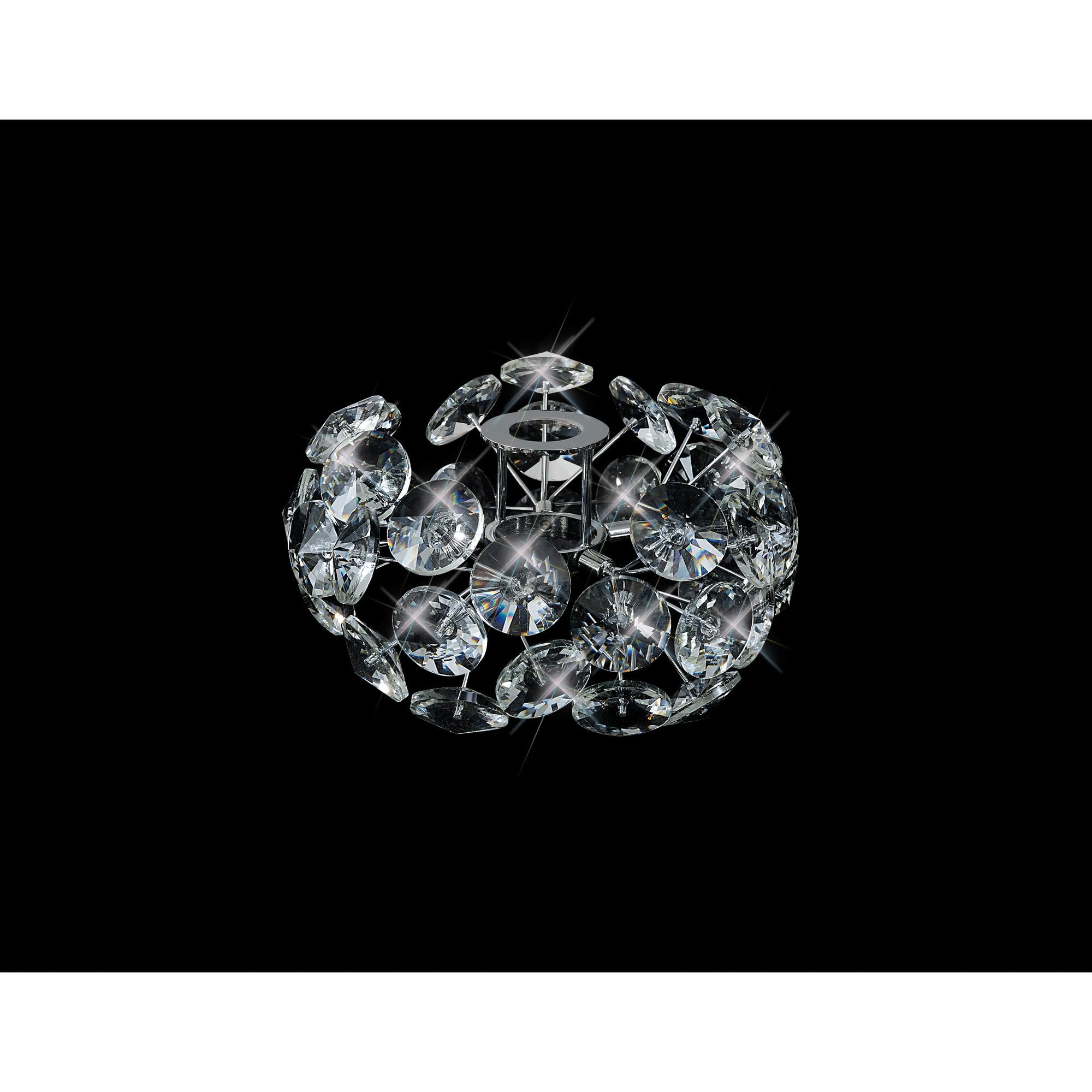 Fabula Grosvenor Shade - Polished Chrome & Crystal - Shade Only