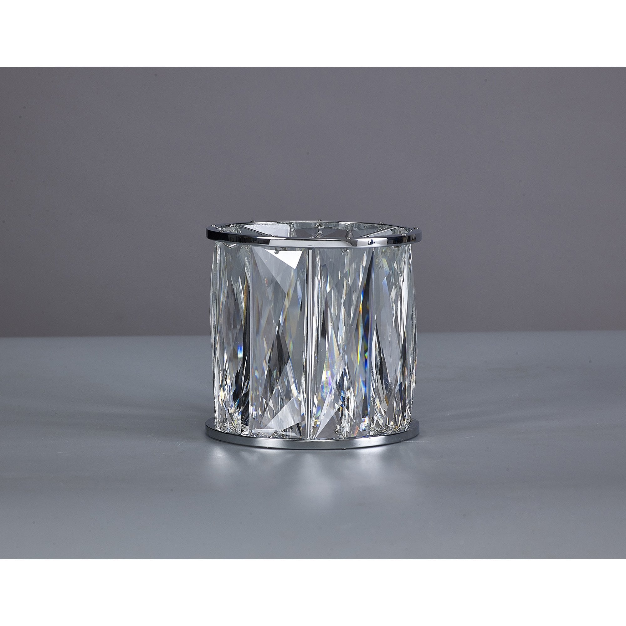 Fabula Harford 10.8cm Shade - Chrome & Clear Crystal - Shade Only