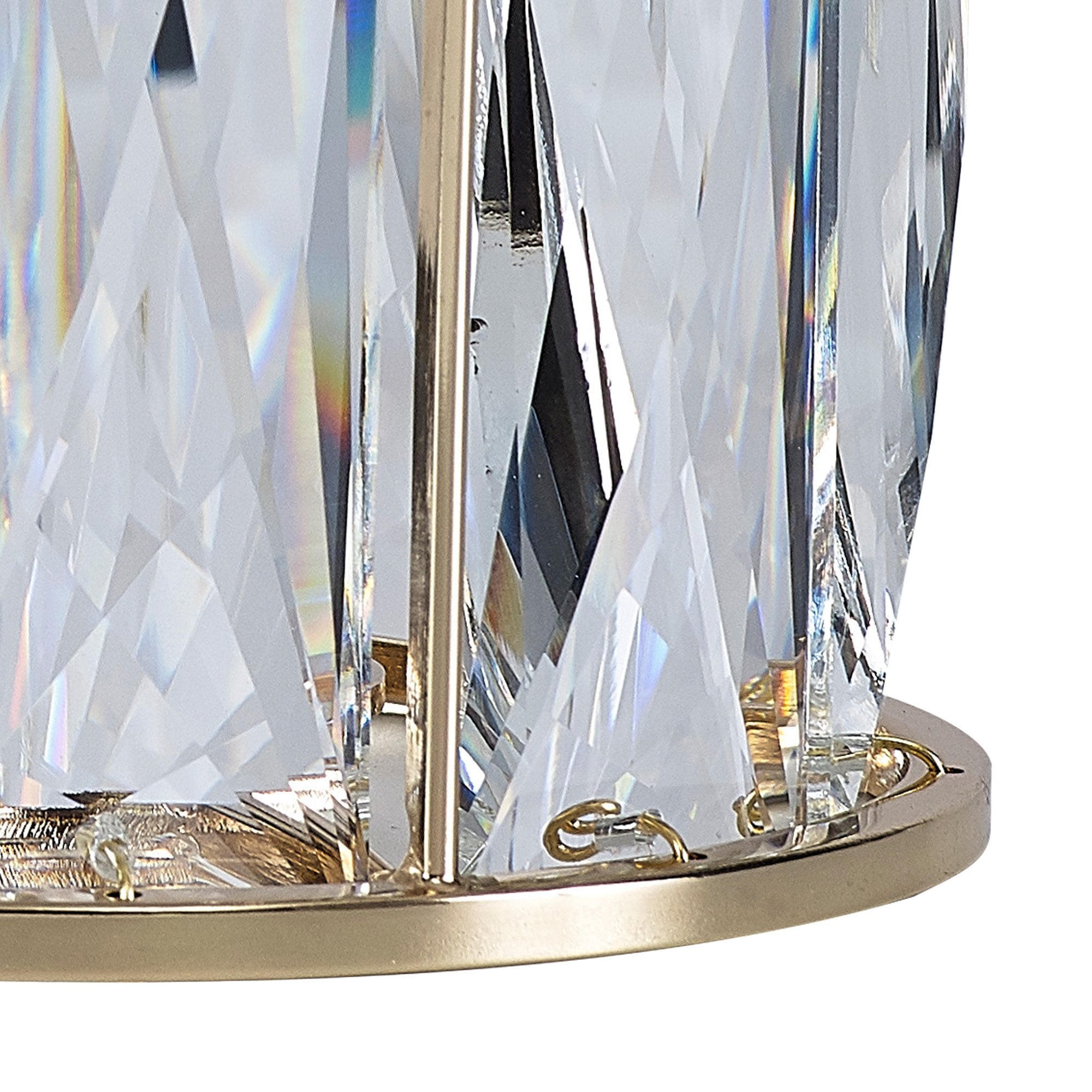 Fabula Harford 10.8cm Shade - French Gold & Clear Crystal - Shade Only