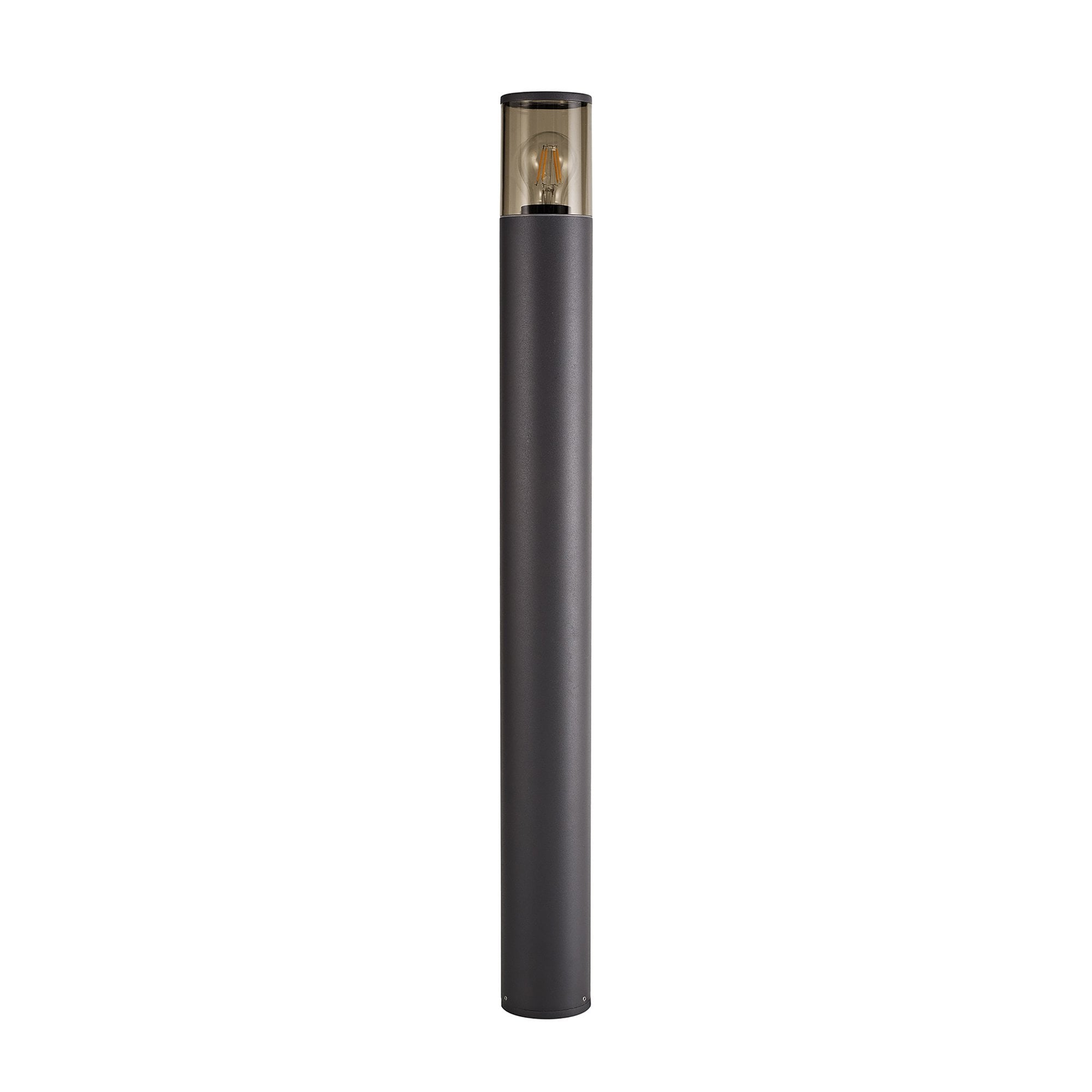 Fabula Harwater Single 90cm Post Lamp - Anthracite & Smoked PC - IP54