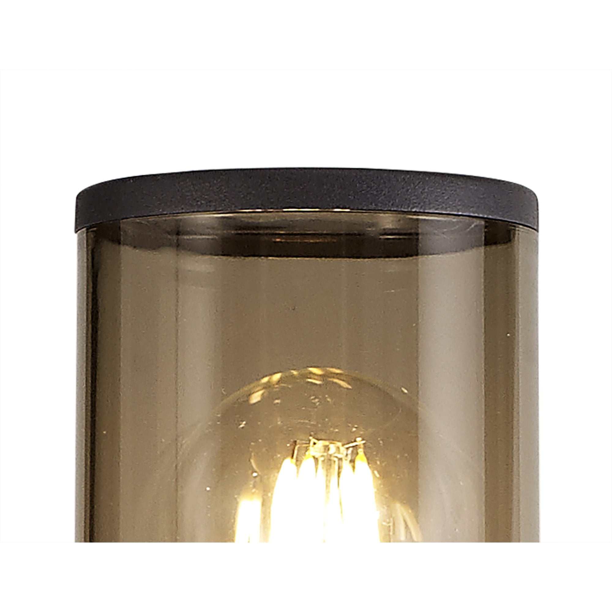 Fabula Harwater Single 90cm Post Lamp - Anthracite & Smoked PC - IP54