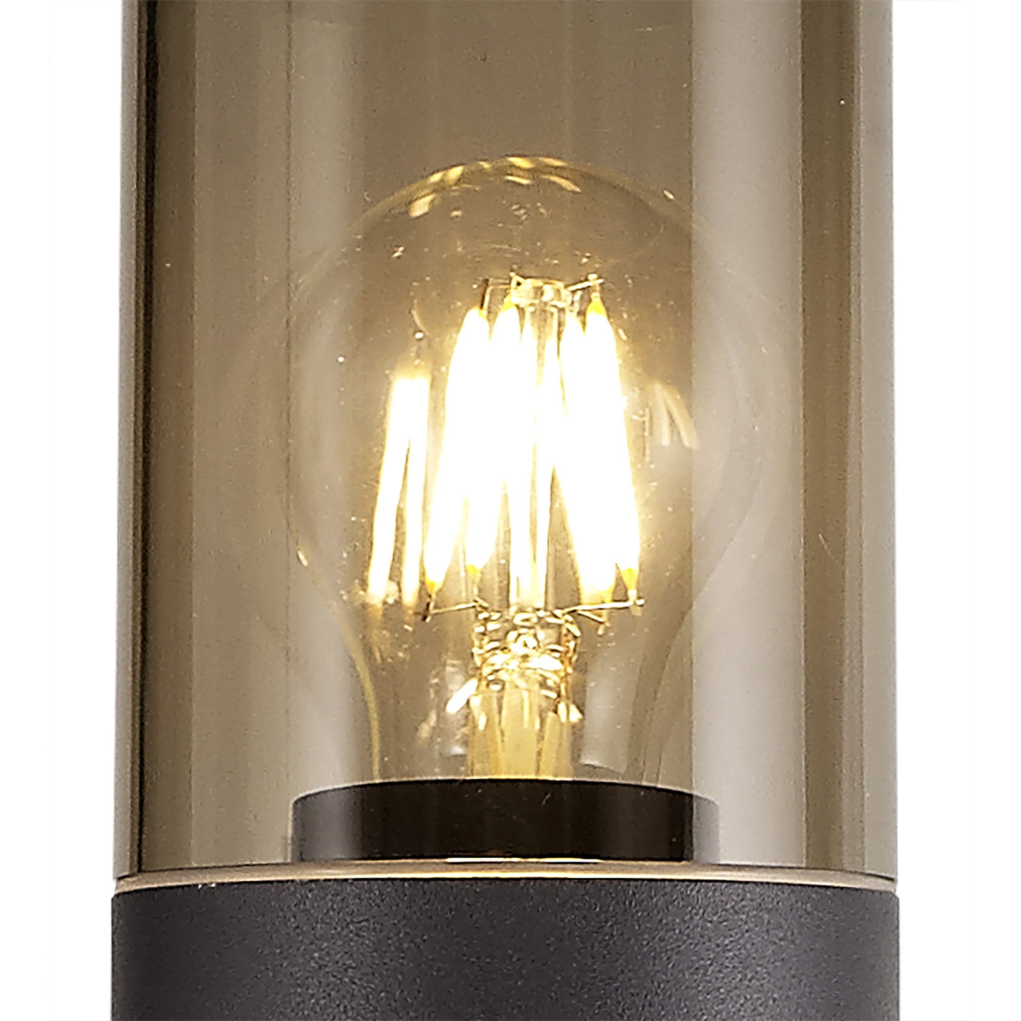 Fabula Harwater Single 90cm Post Lamp - Anthracite & Smoked PC - IP54