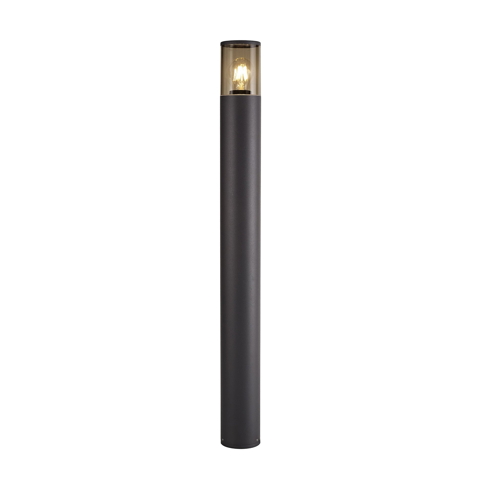 Fabula Harwater Single 90cm Post Lamp - Anthracite & Smoked PC - IP54