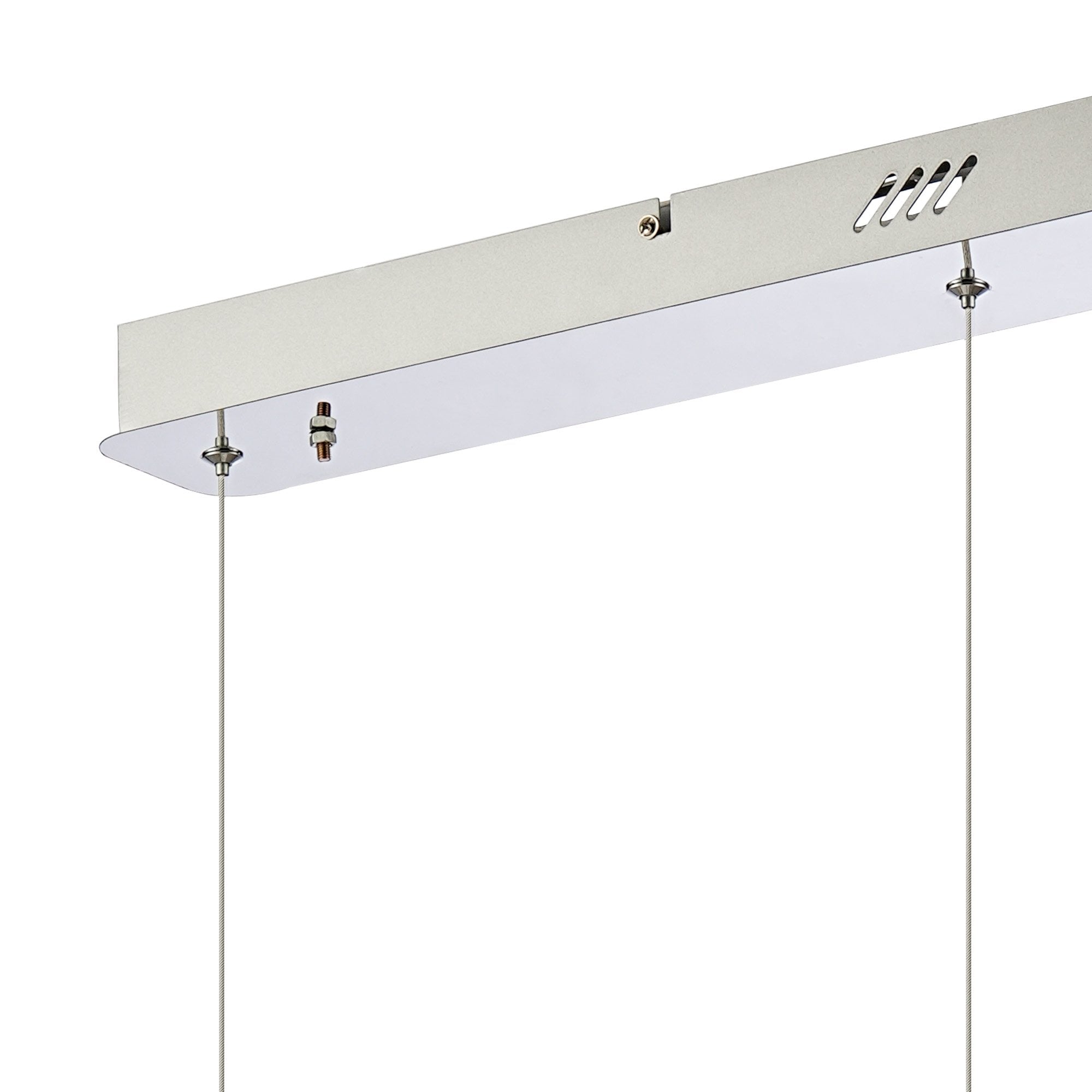 Fabula Holly 3 Light LED Linear Pendant - Polished Chrome