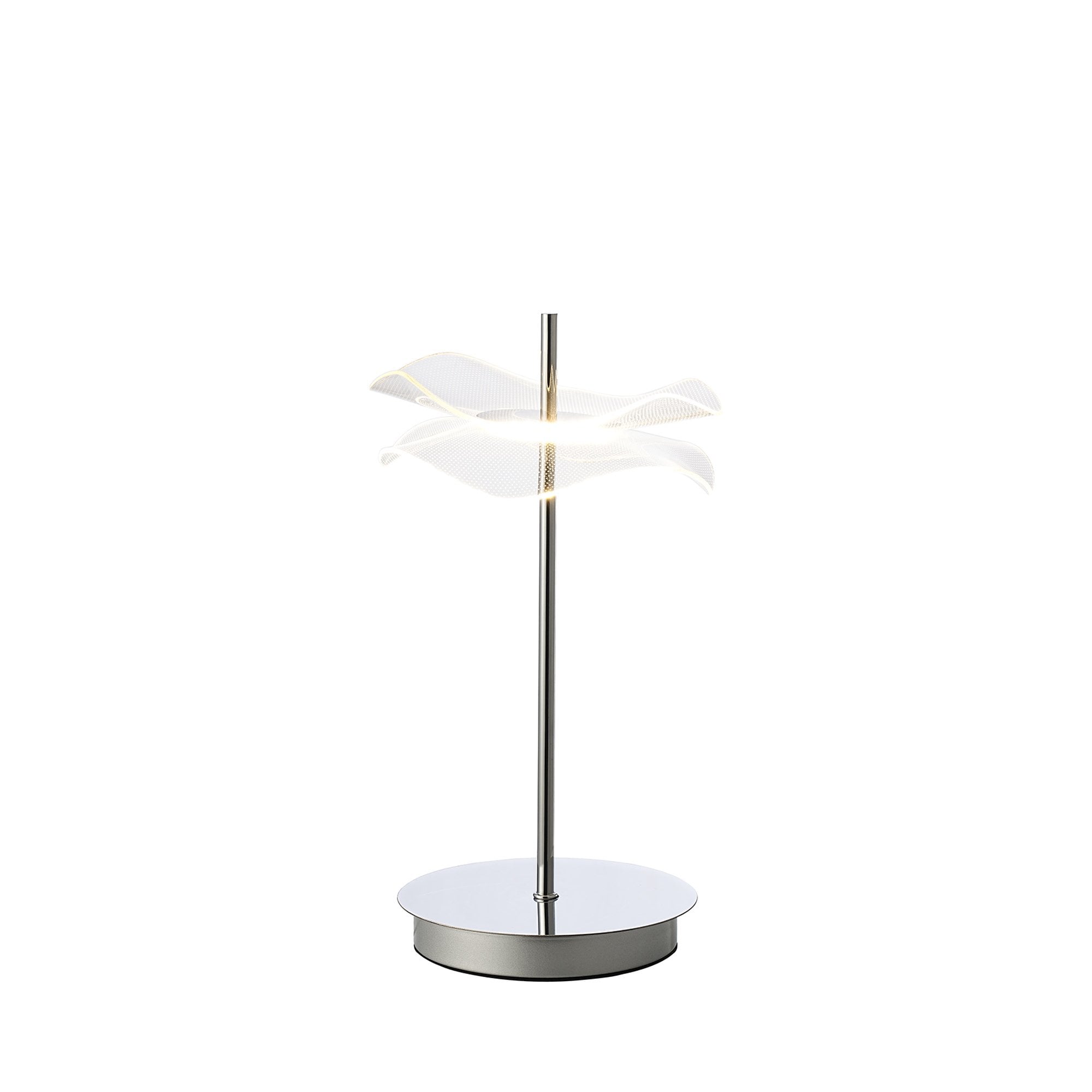 Fabula Holly LED Table Lamp - Polished Chrome