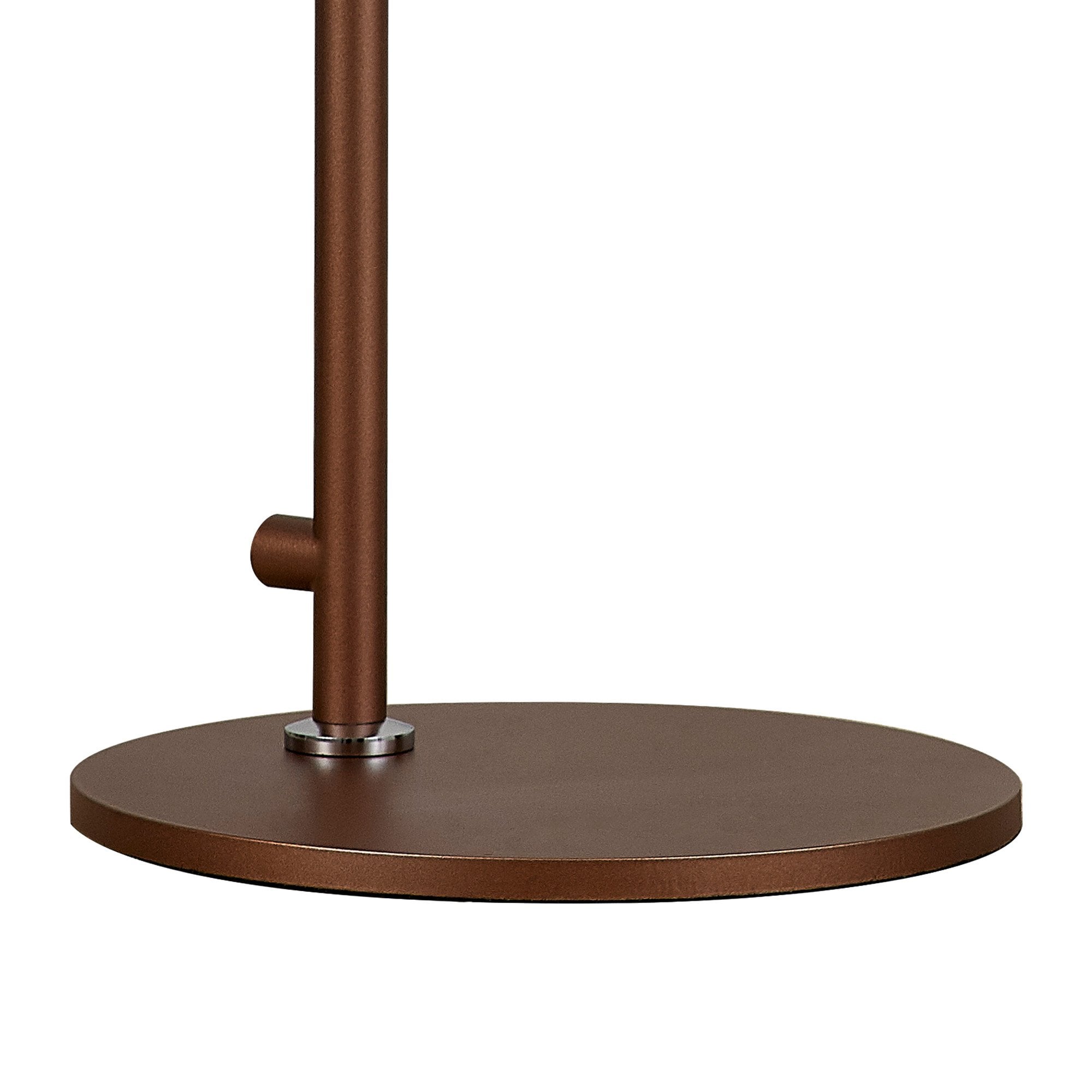 Fabula Kendon Large Single Table Lamp - Mocha & Amber Glass