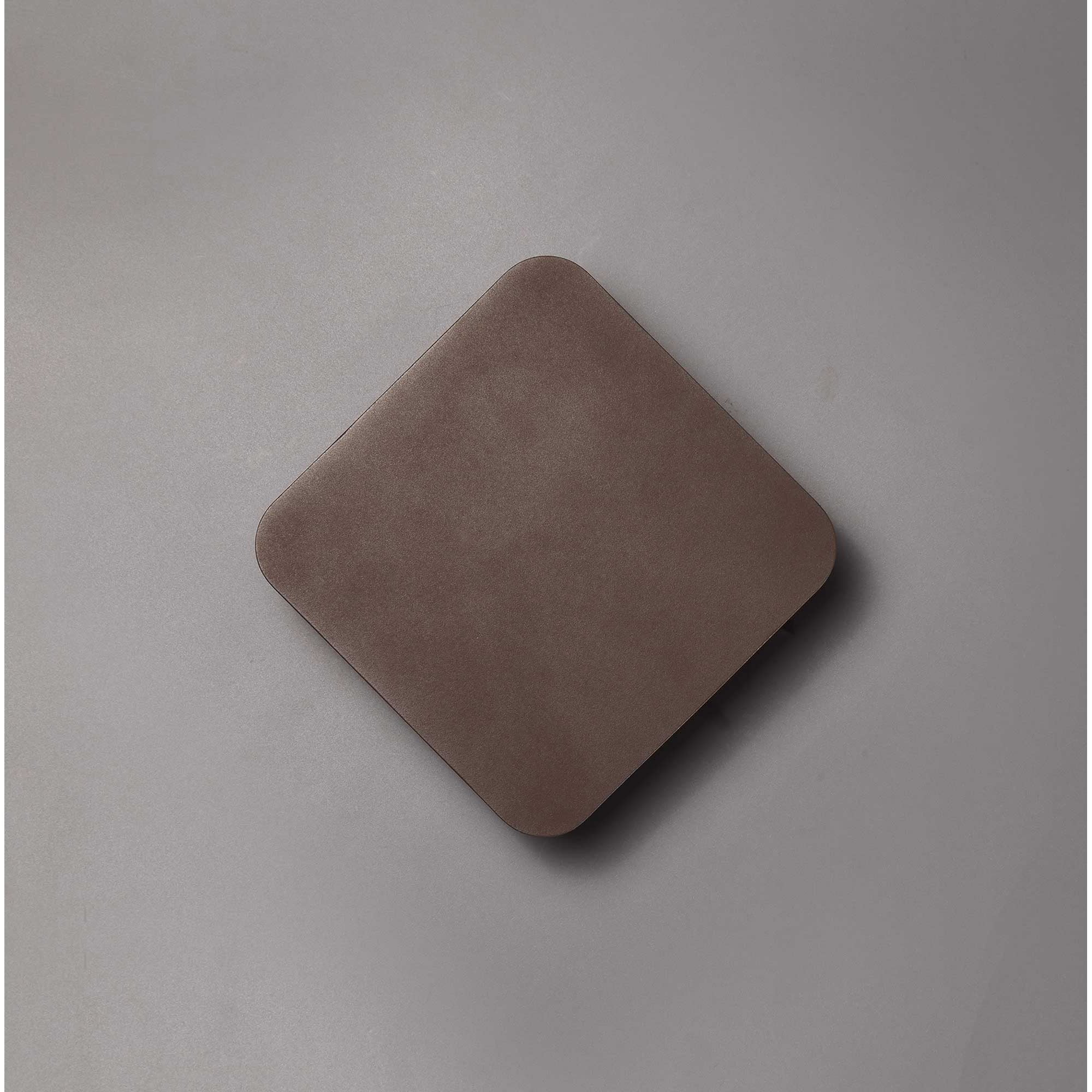 Fabula Kingsley Magnetic Base LED Wall Lamp - 15cm Diamond - Coffee