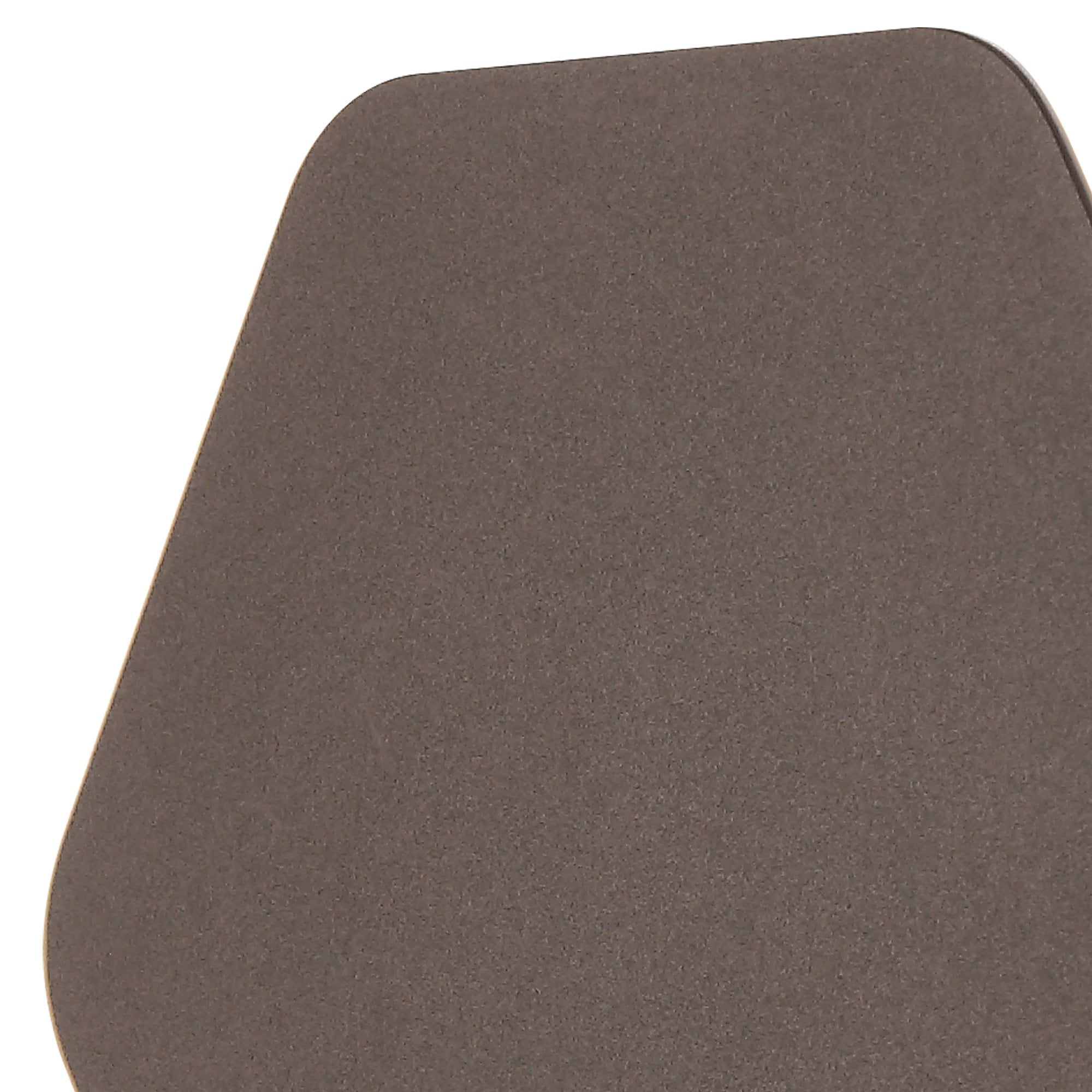 Fabula Kingsley Magnetic Base LED Wall Lamp - 15cm Horizontal Hexagonal - Coffee