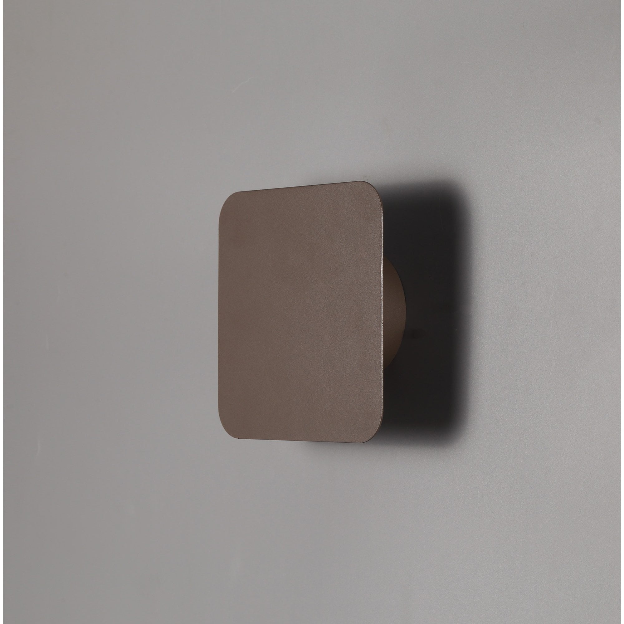 Fabula Kingsley Magnetic Base LED Wall Lamp - 15cm Square - Coffee