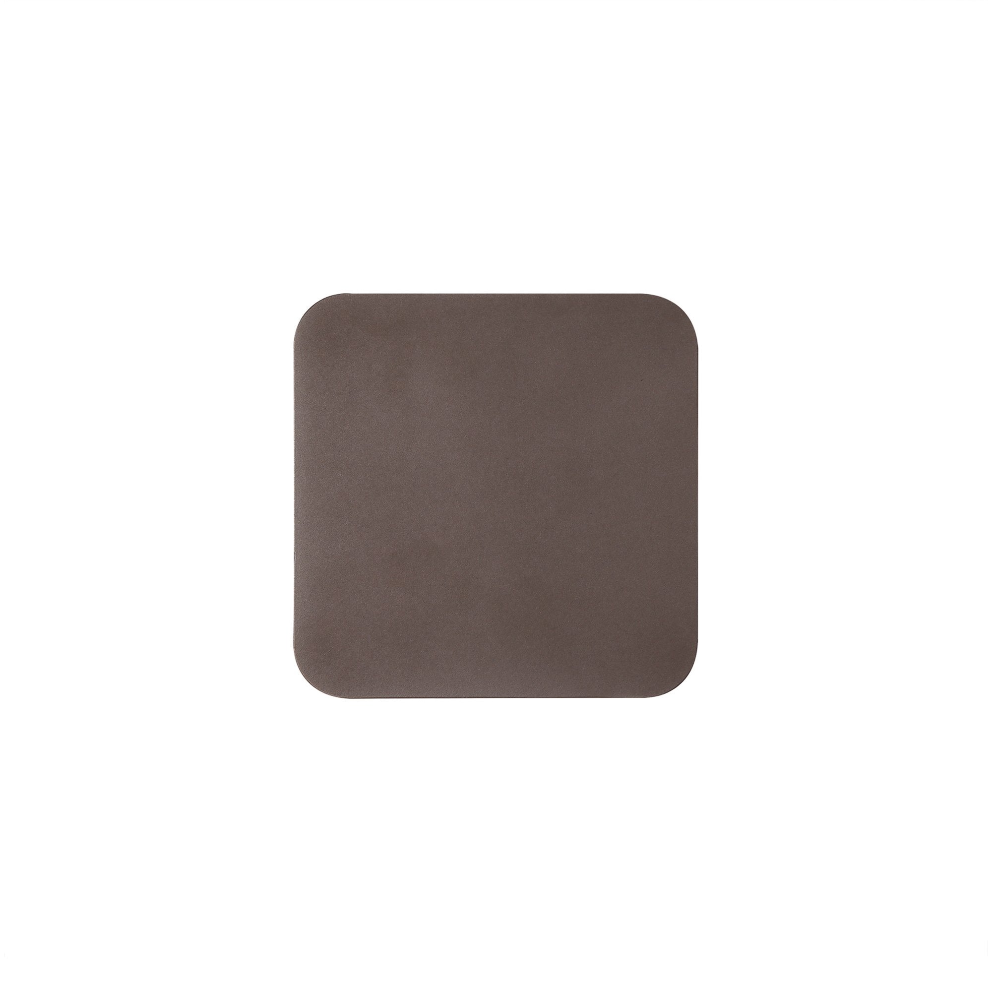 Fabula Kingsley Magnetic Base LED Wall Lamp - 15cm Square - Coffee