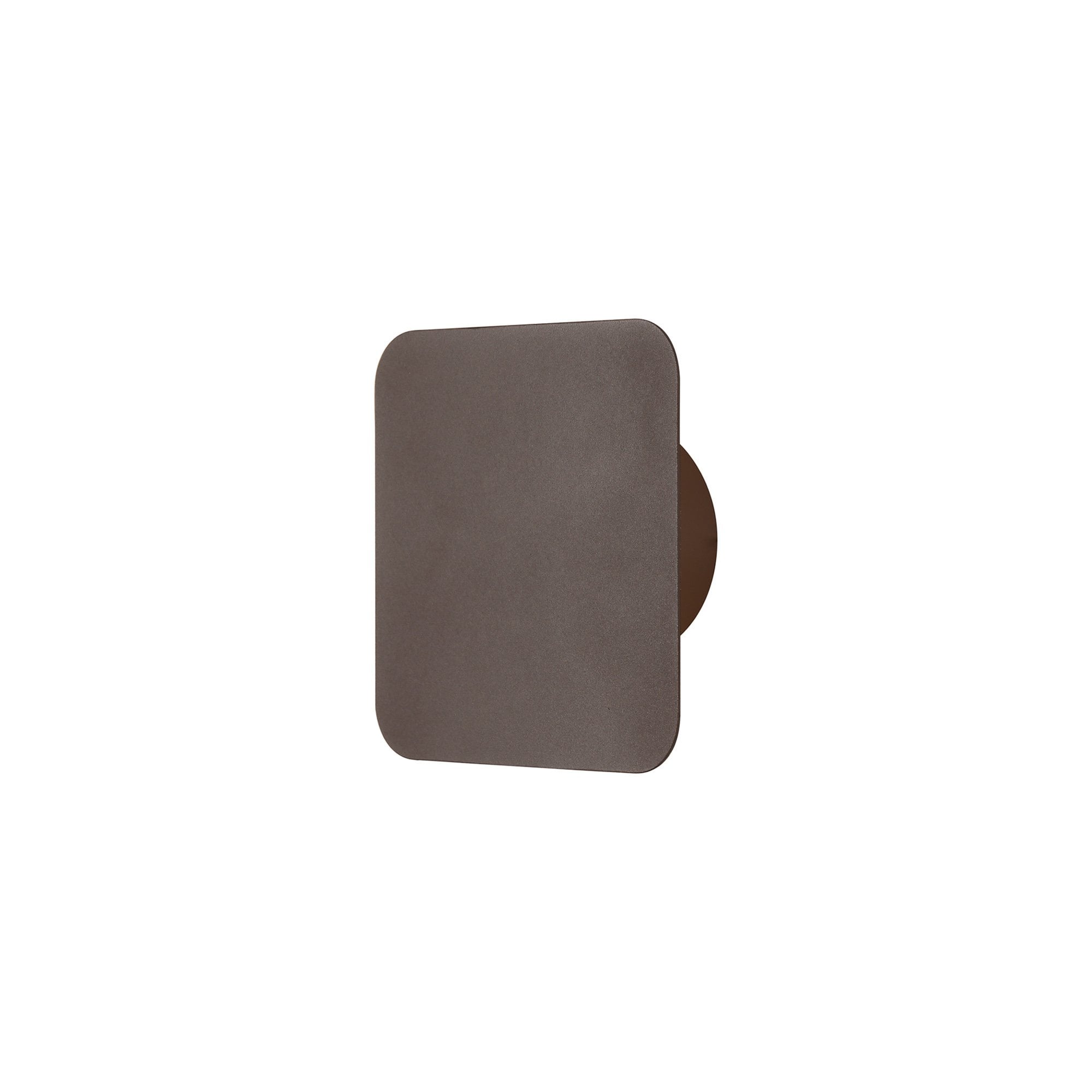 Fabula Kingsley Magnetic Base LED Wall Lamp - 15cm Square - Coffee