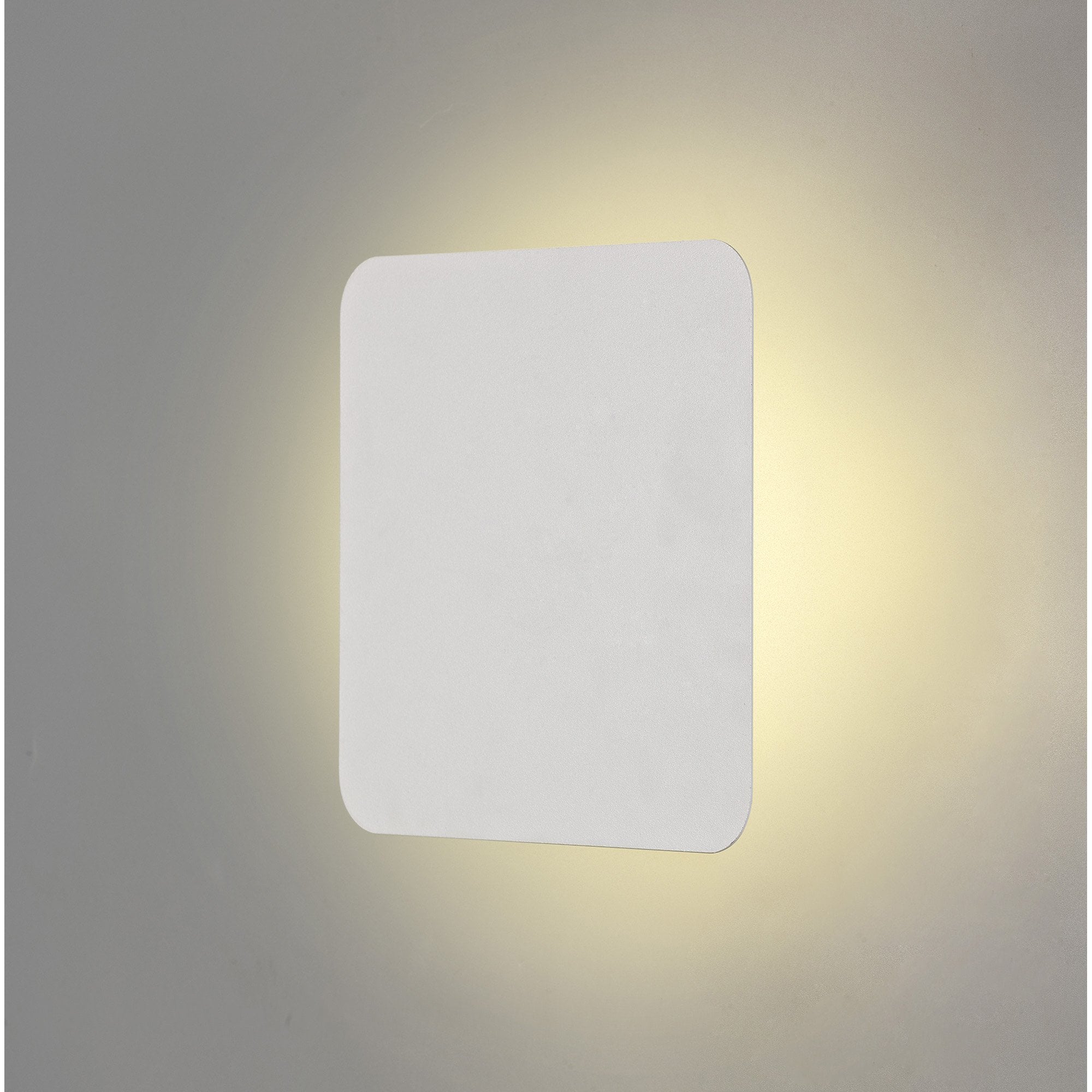 Fabula Kingsley Magnetic Base LED Wall Lamp - 20cm Square - Sand White