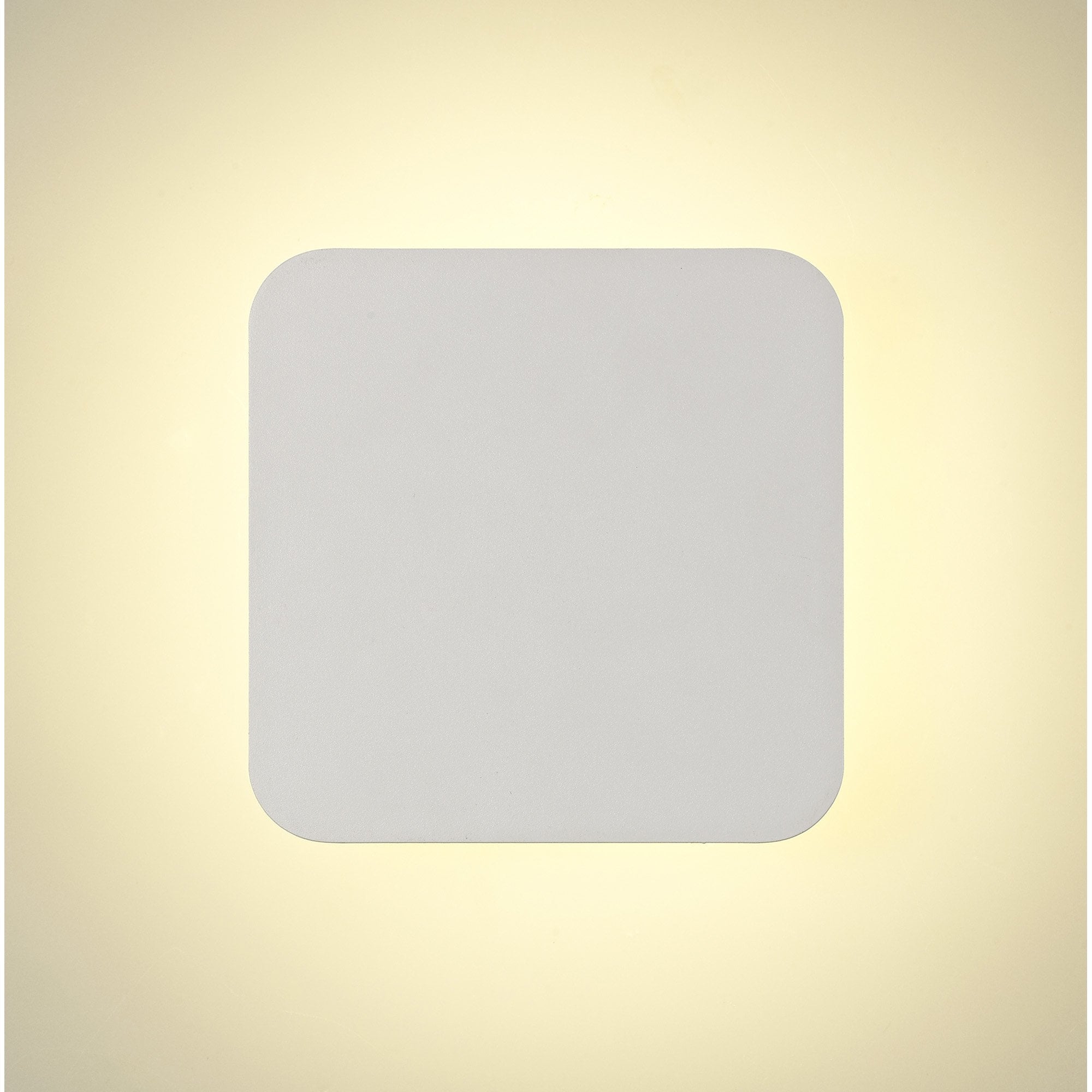 Fabula Kingsley Magnetic Base LED Wall Lamp - 20cm Square - Sand White