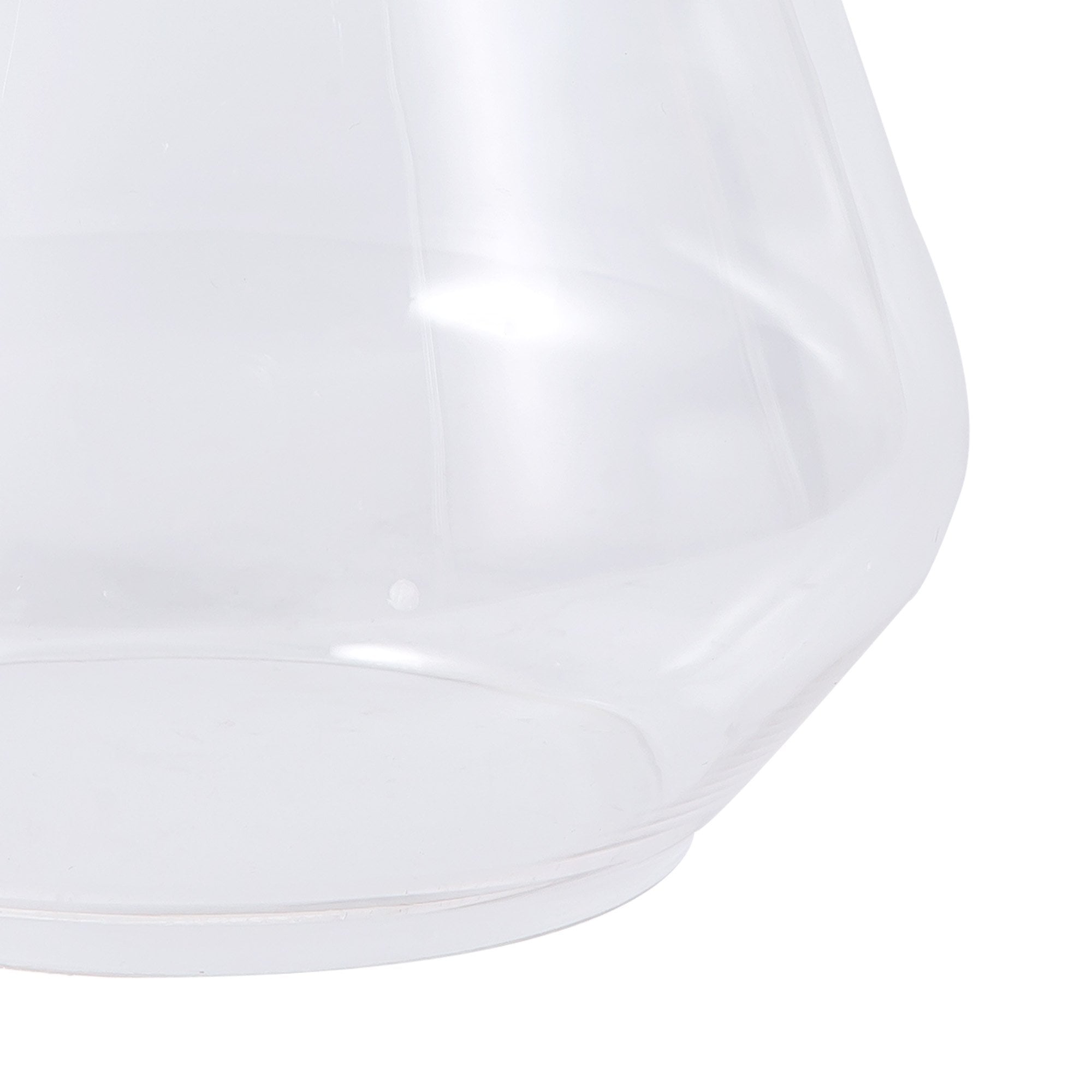 Fabula Laurel Kite Shade - Clear Glass - Shade Only