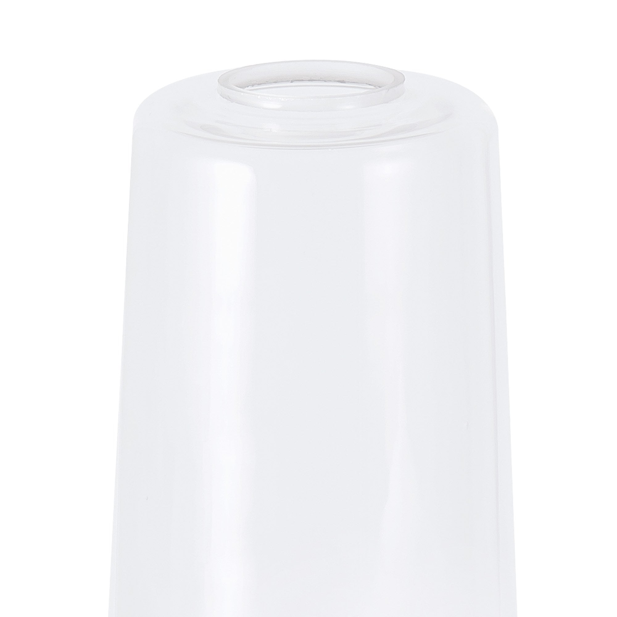 Fabula Laurel Large Cylindrical Cone Shade - Clear Glass - Shade Only