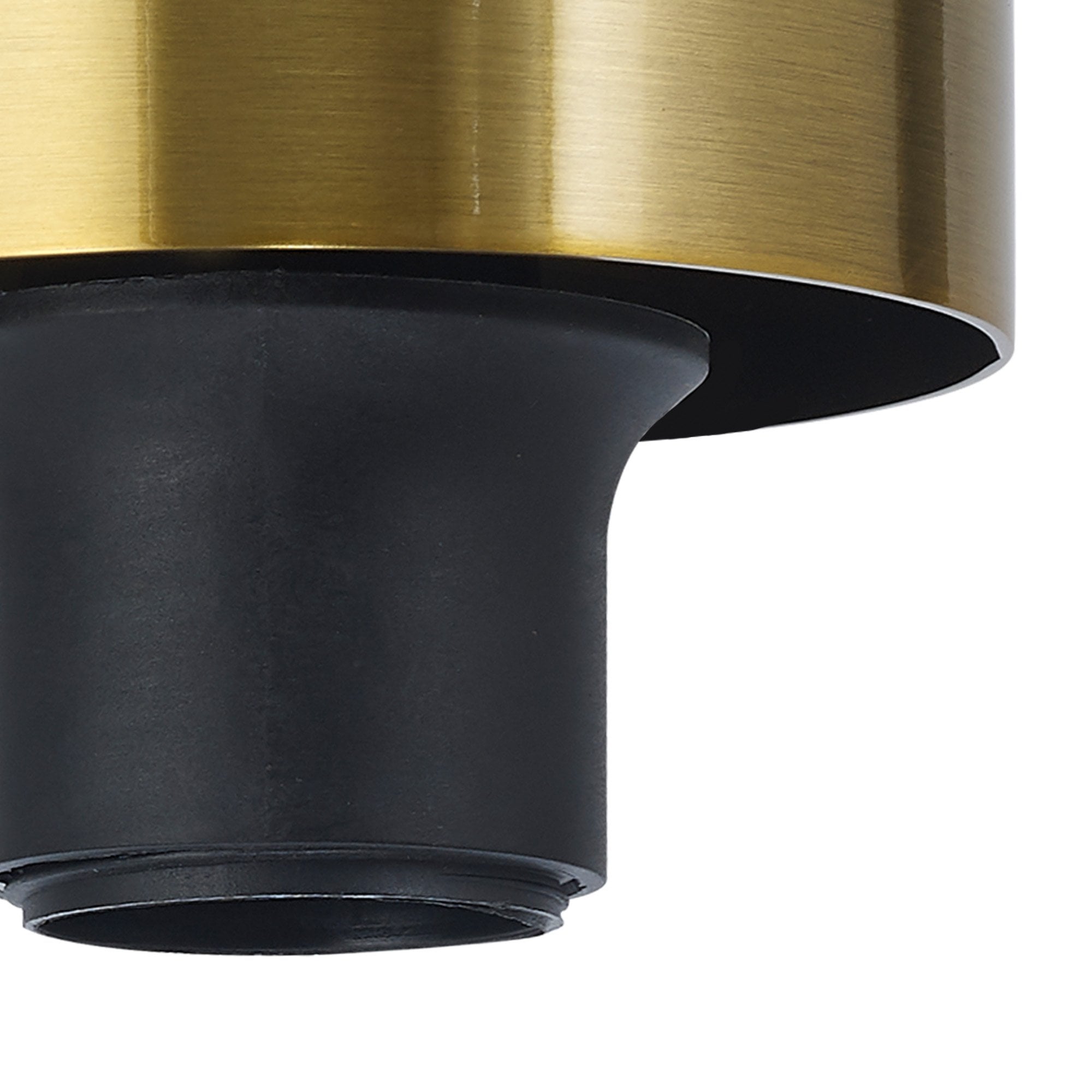 Fabula Laurel Single Flush Mount Kit - Brass - Frame Only