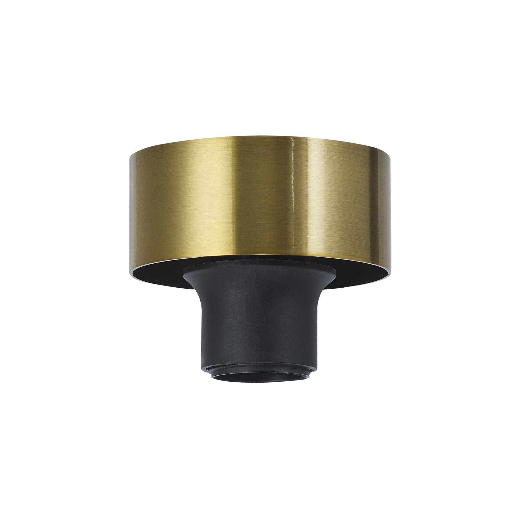 Fabula Laurel Single Flush Mount Kit - Brass - Frame Only