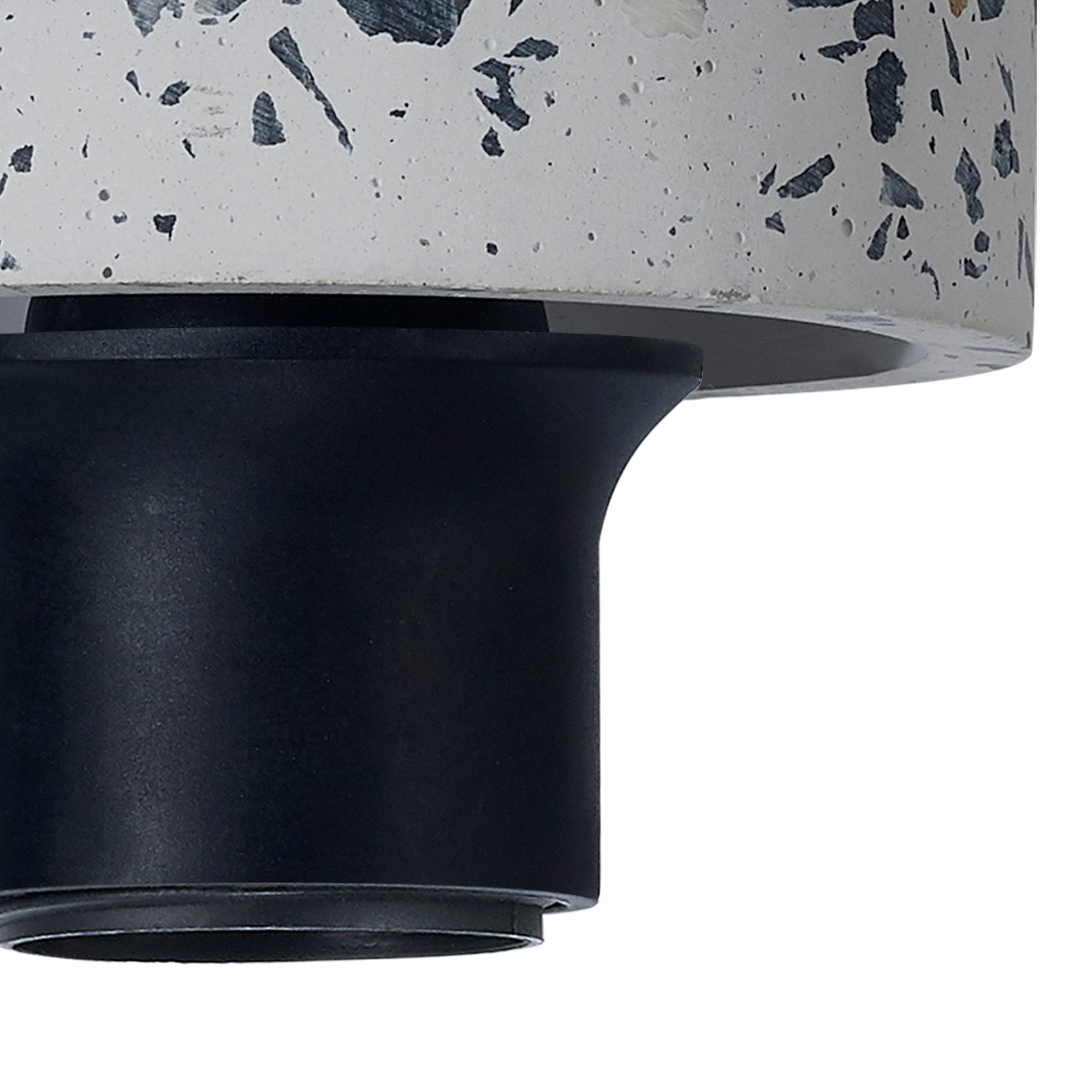 Fabula Laurel Single Flush Mount Kit - Terrazzo Marble - Frame Only