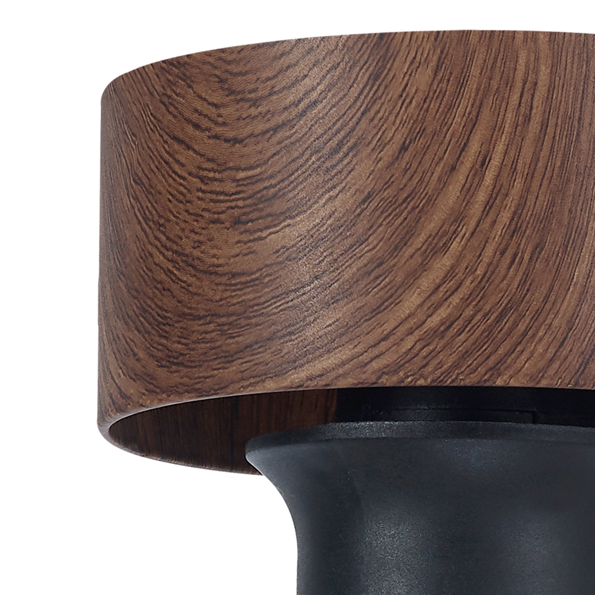 Fabula Laurel Single Flush Mount Kit - Walnut - Frame Only